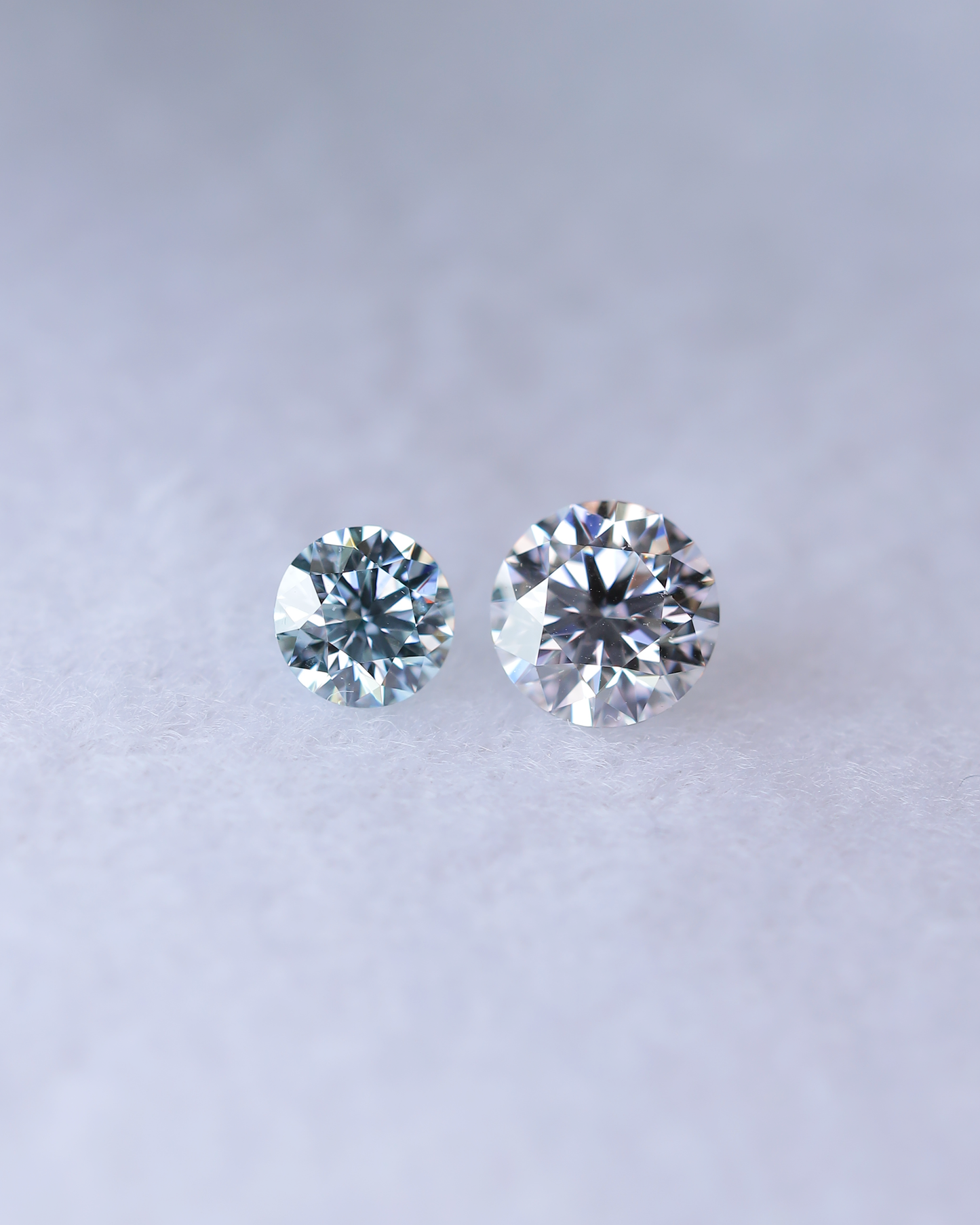 アイスブルーダイヤモンド ルース 0.11ct