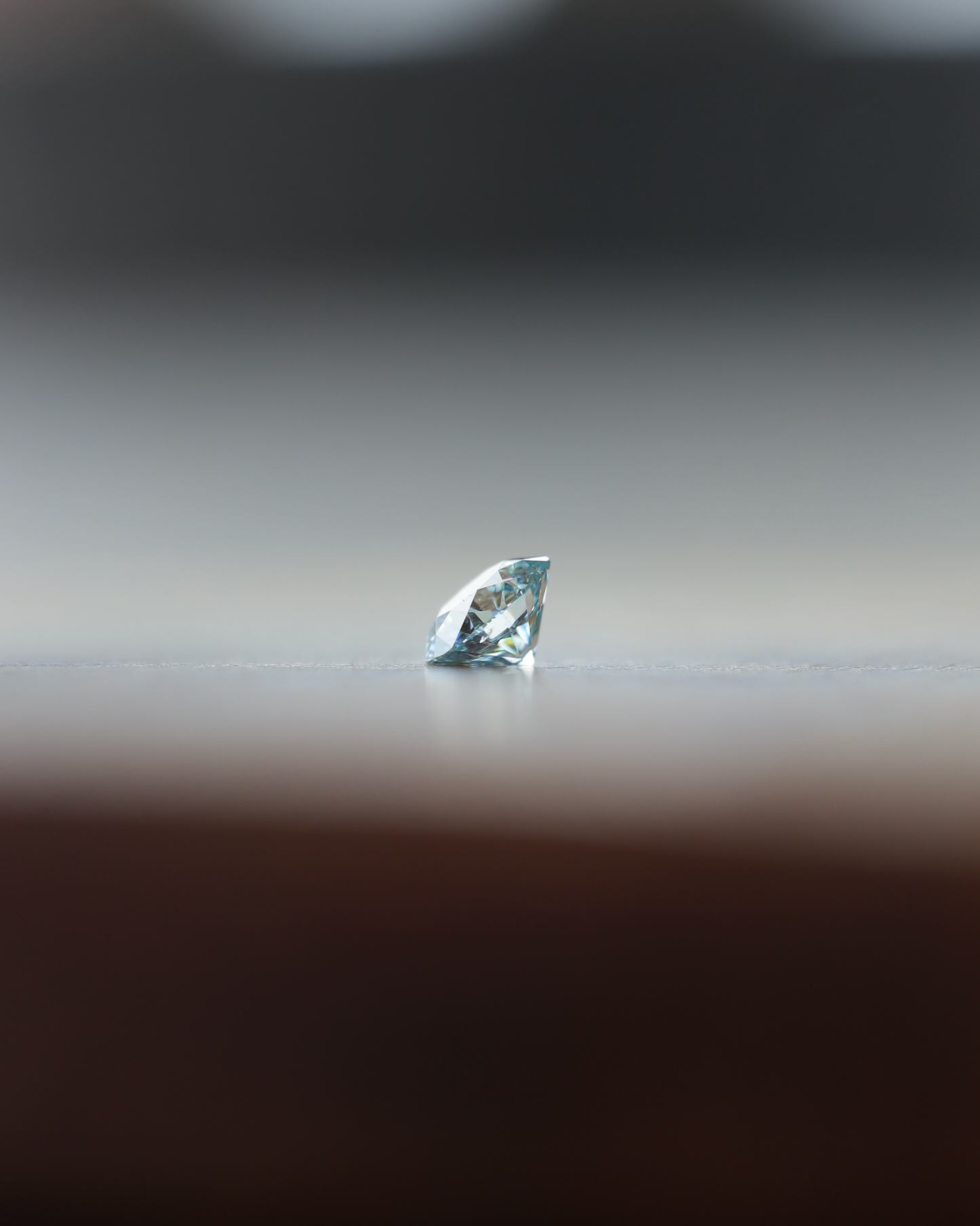 アイスブルーダイヤモンド ルース 0.11ct