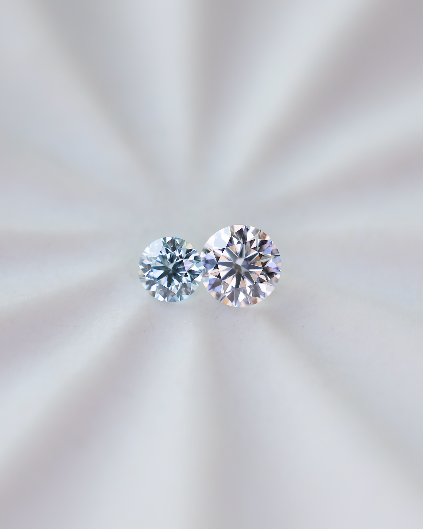 アイスブルーダイヤモンド ルース 0.11ct