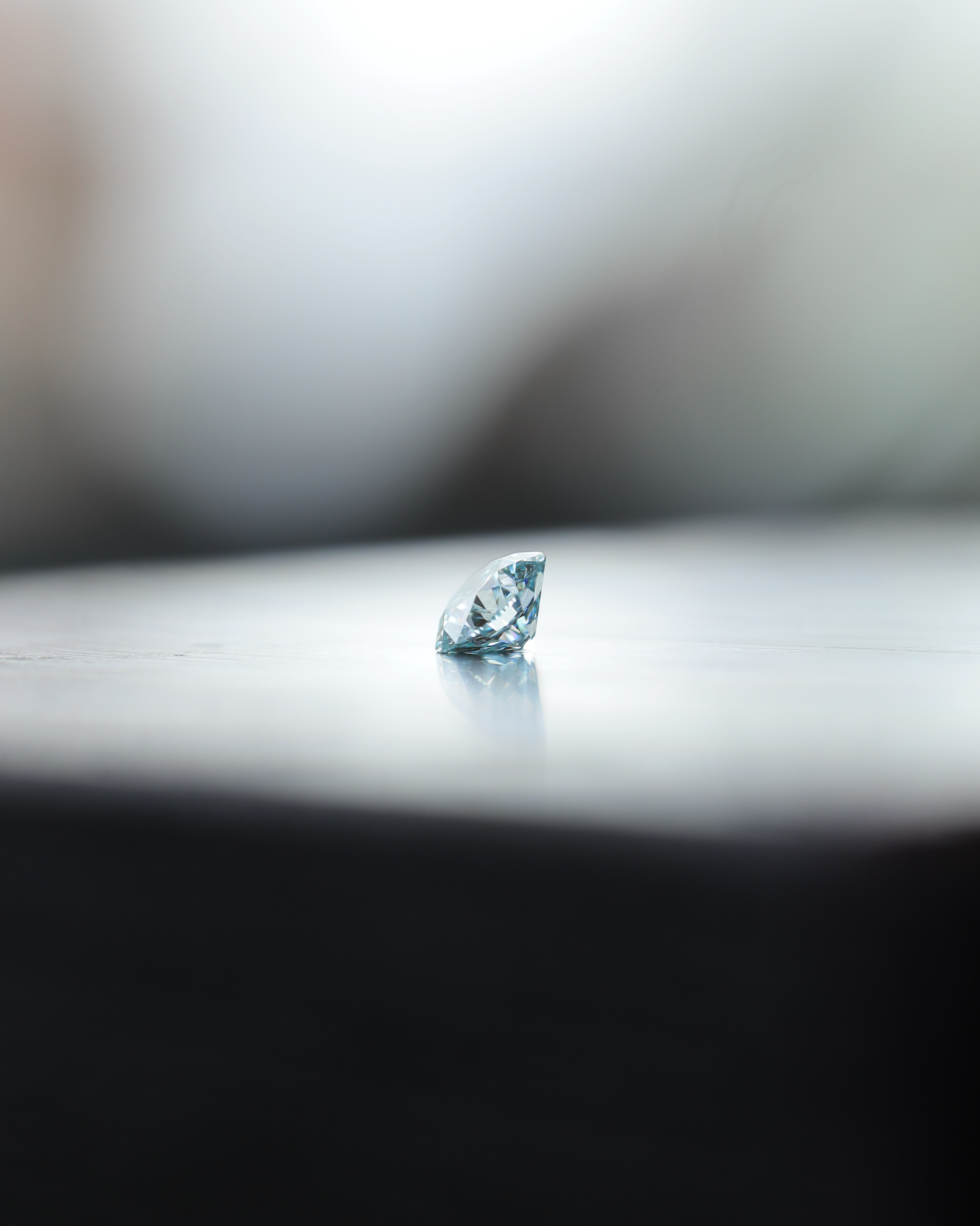 アイスブルーダイヤモンド ルース 0.11ct
