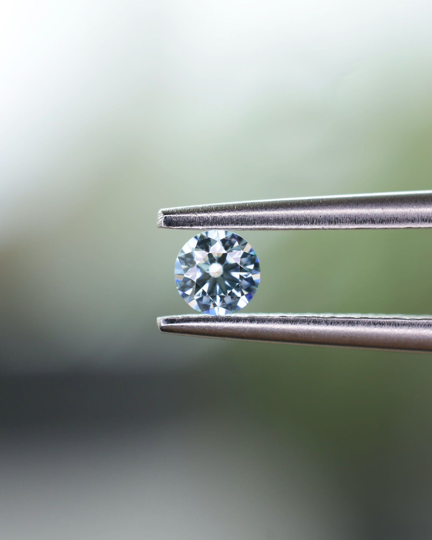 アイスブルーダイヤモンド ルース 0.11ct