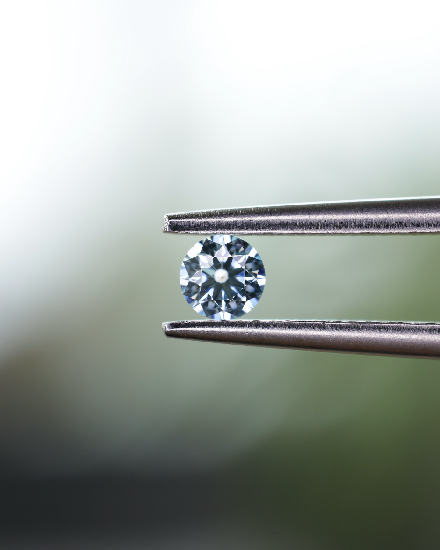 アイスブルーダイヤモンド ルース 0.11ct