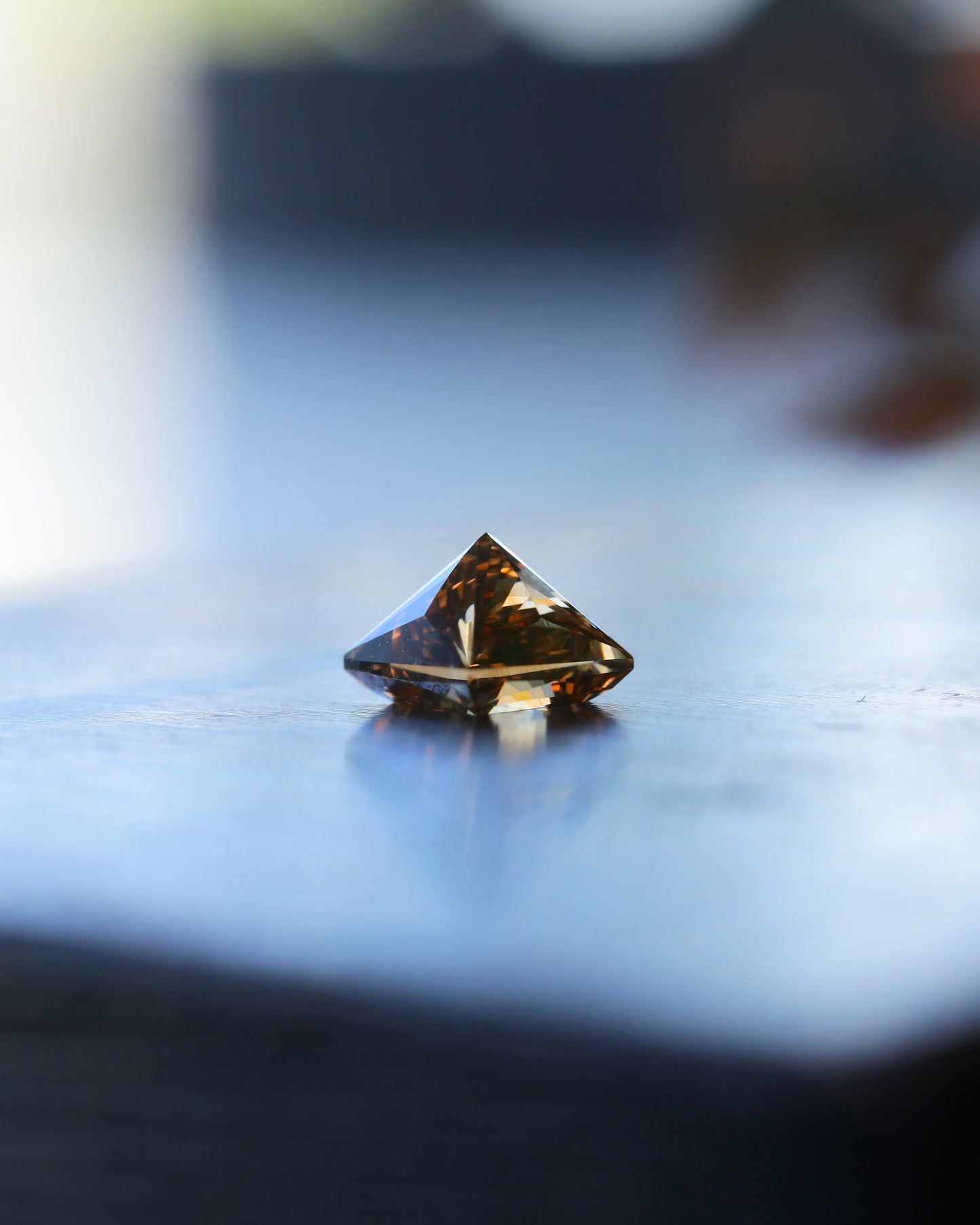 ファンシーダークブラウンダイヤモンド ルース 1.073ct