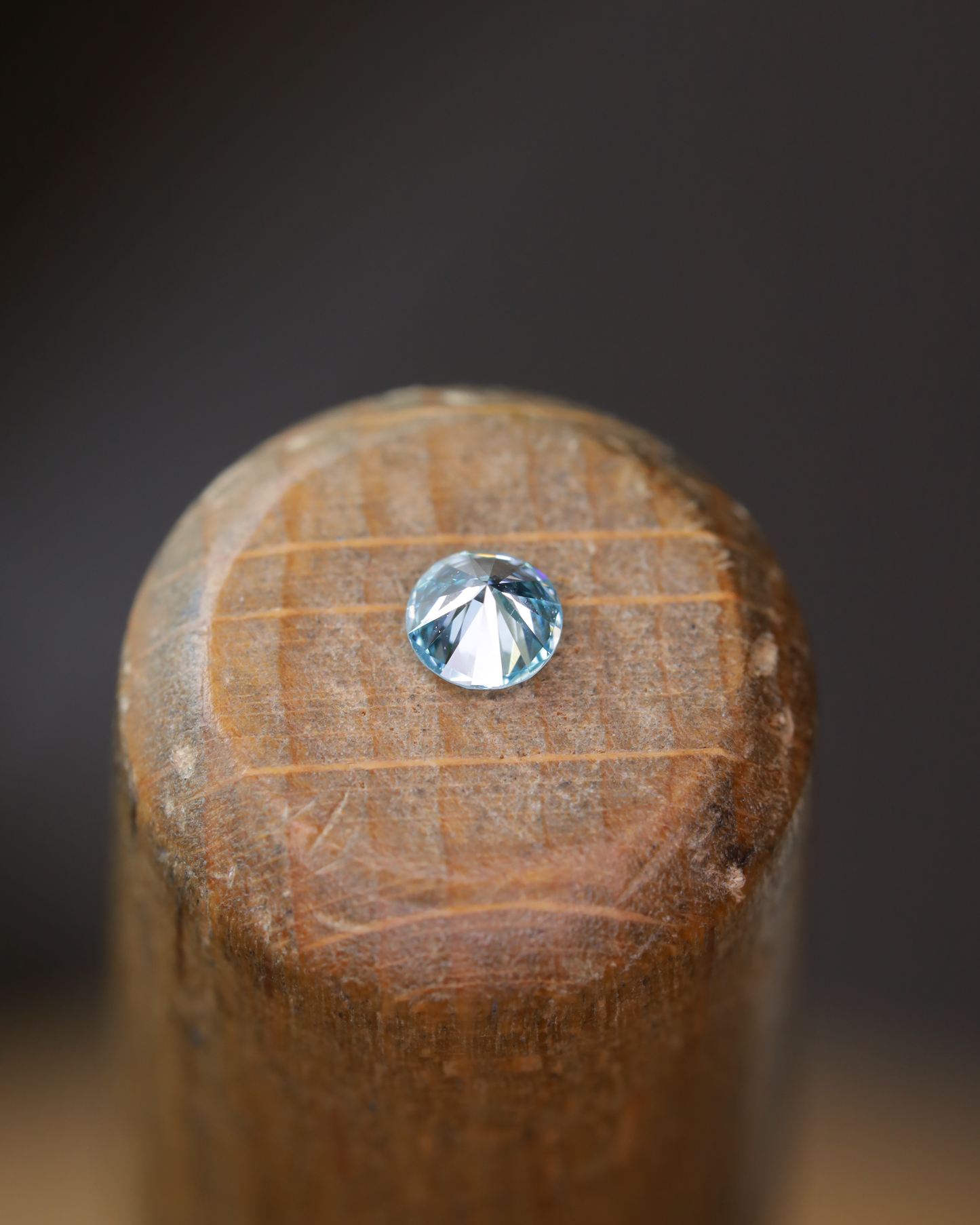 アイスブルーダイヤモンド ルース 0.1ct
