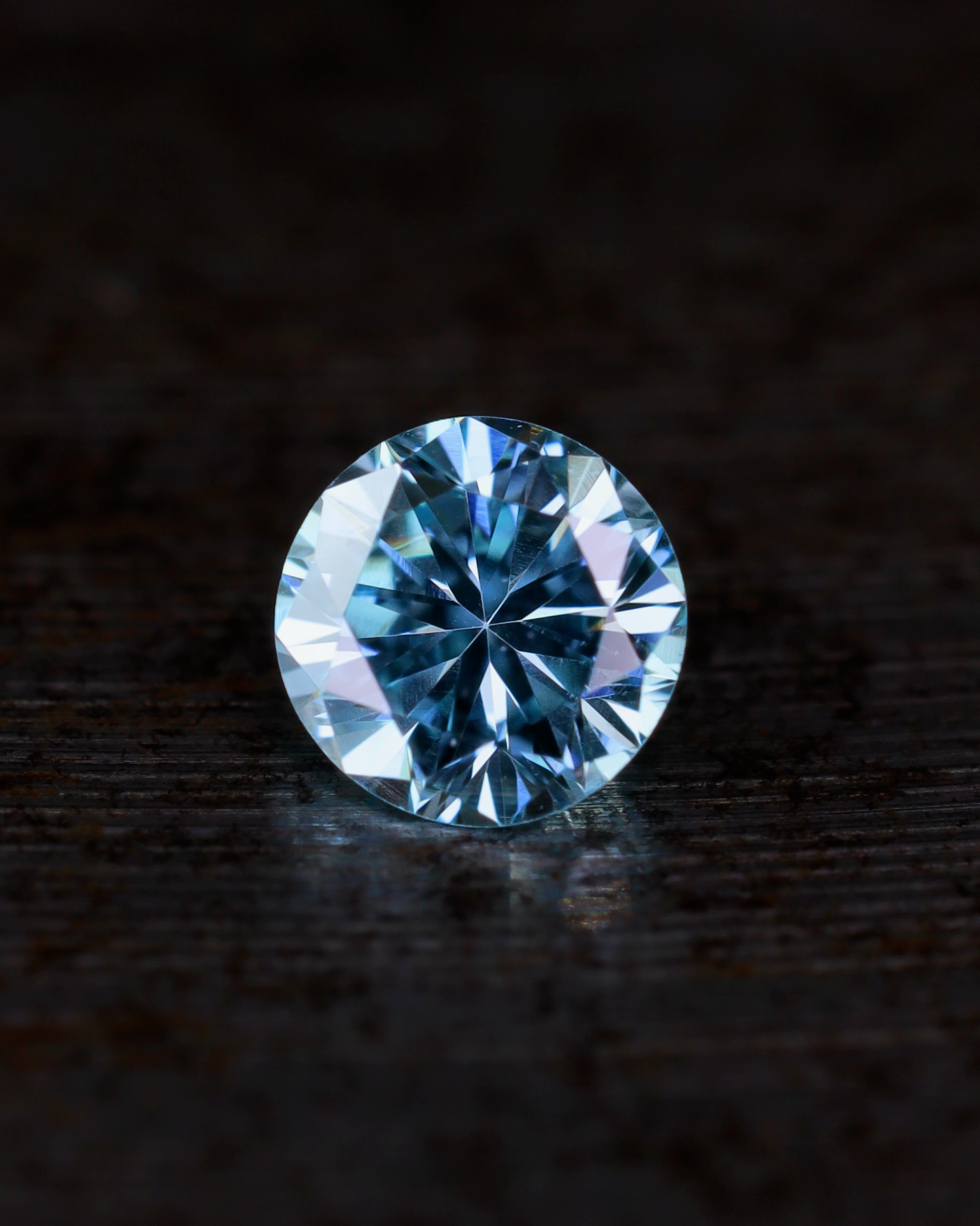 アイスブルーダイヤモンド ルース 0.1ct
