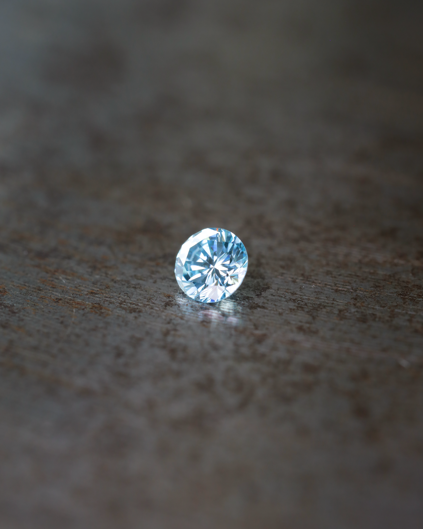 アイスブルーダイヤモンド ルース 0.1ct
