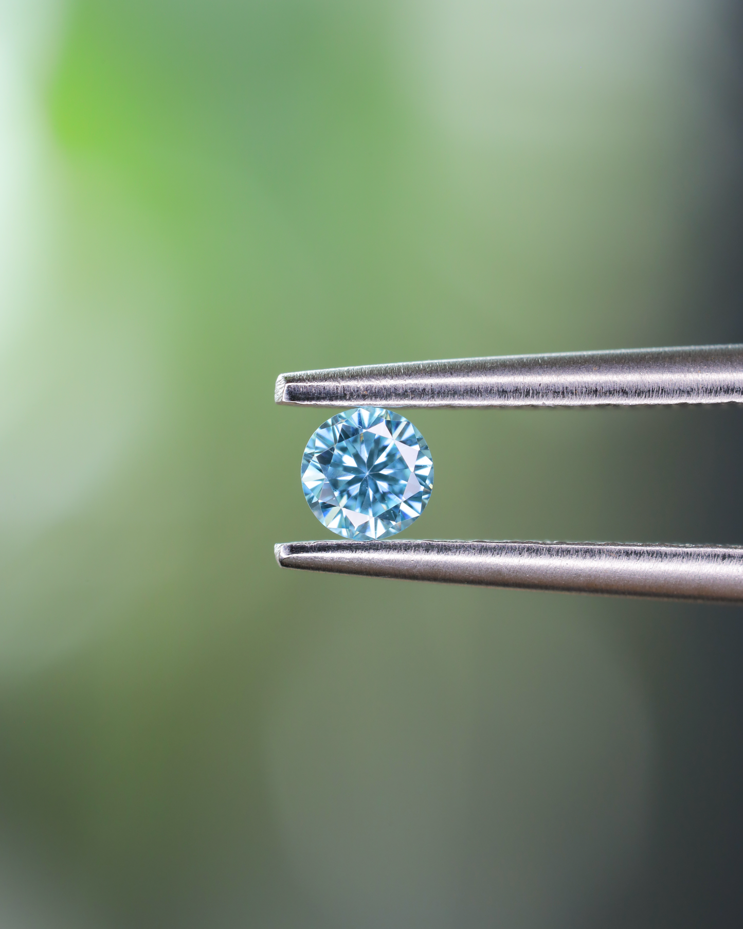 アイスブルーダイヤモンド ルース 0.1ct