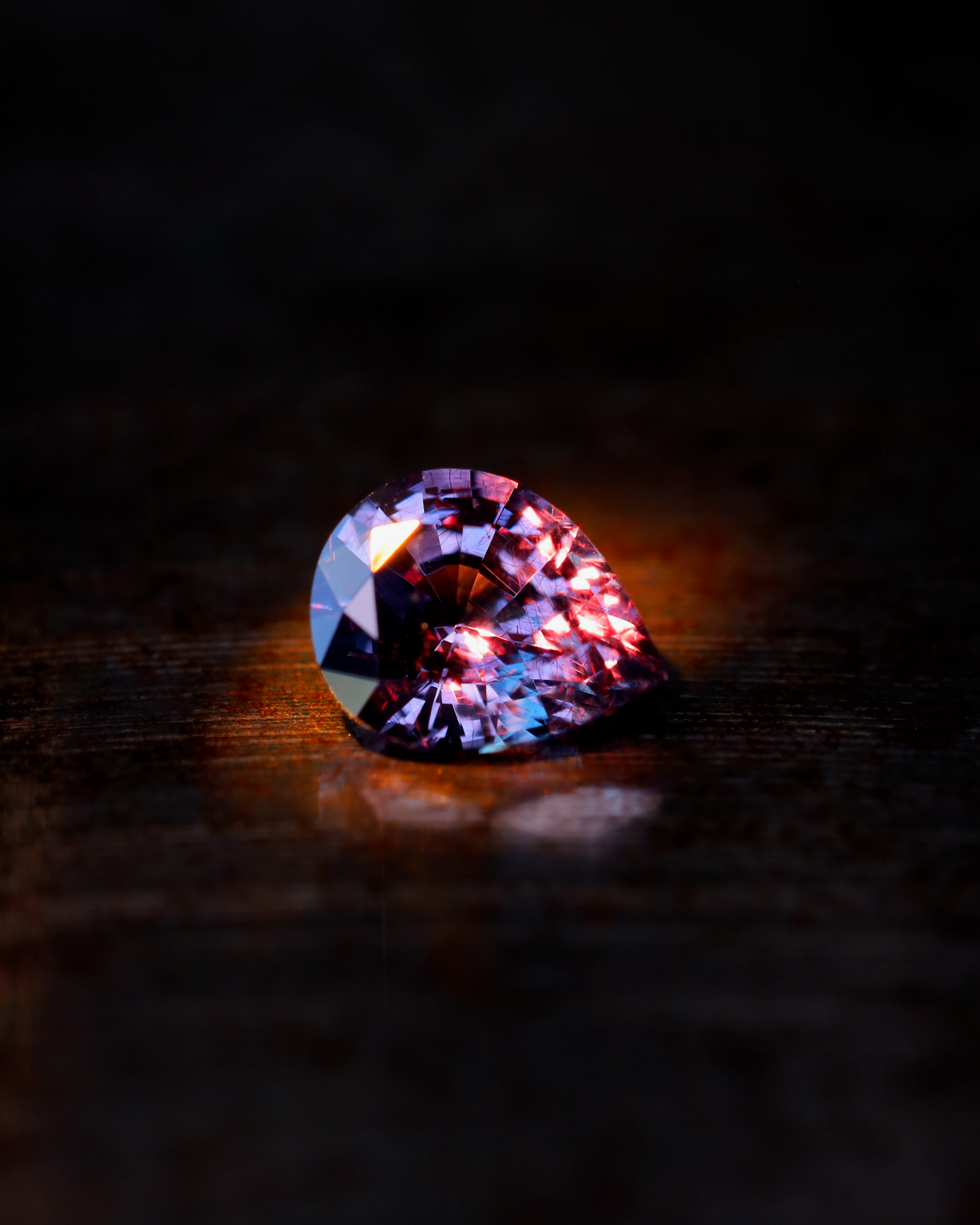 ベキリーブルーガーネット ルース 0.33ct