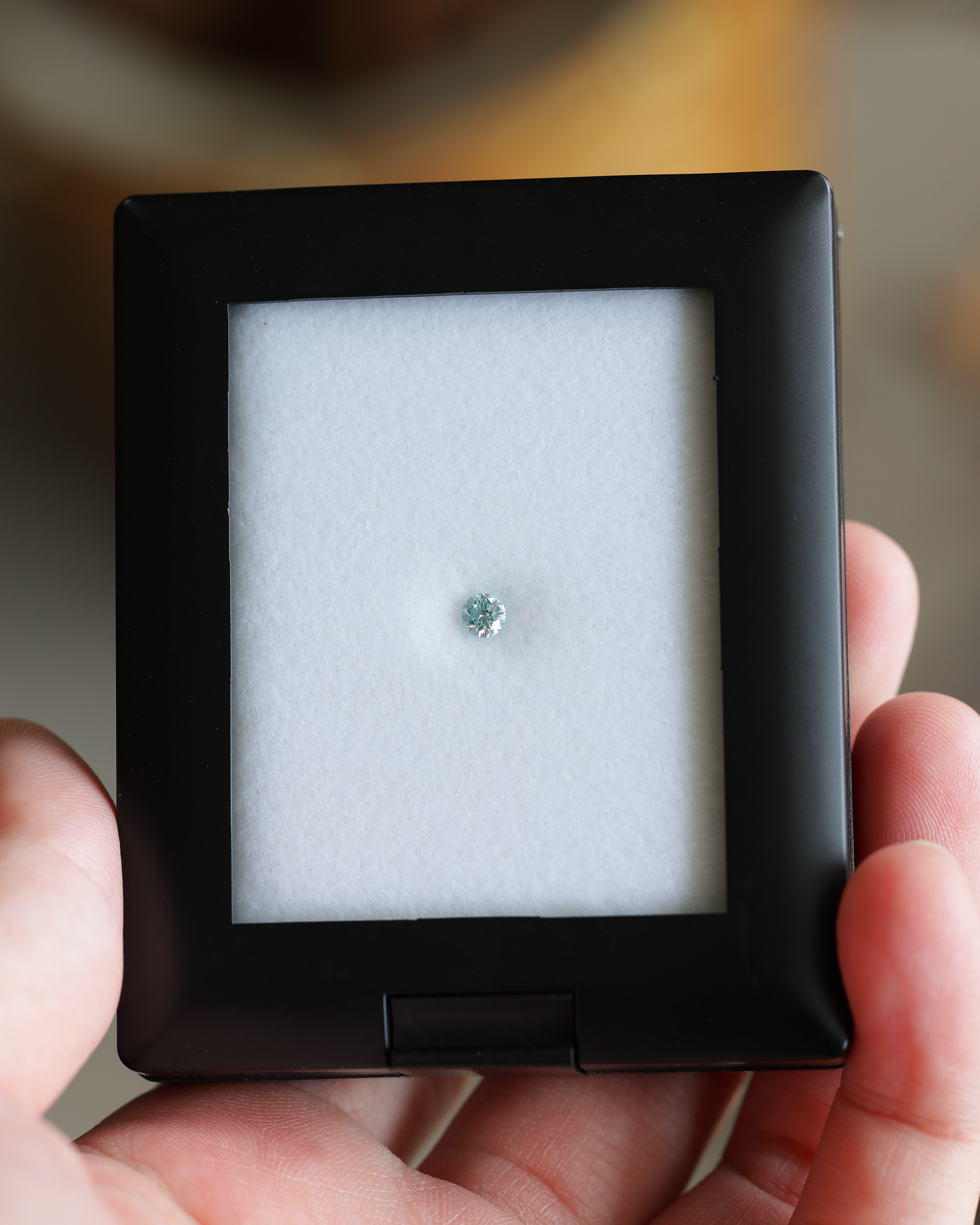 アイスブルーダイヤモンド ルース 0.2ct