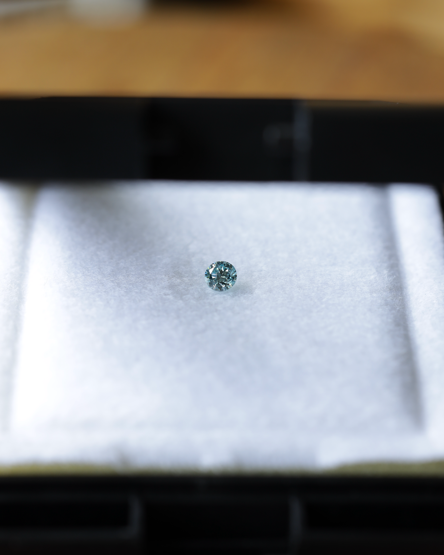 アイスブルーダイヤモンド ルース 0.2ct