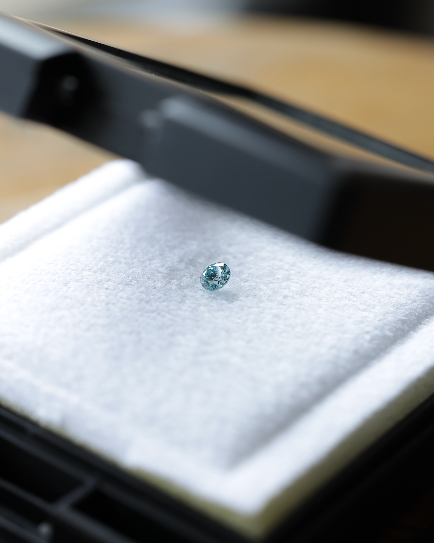 アイスブルーダイヤモンド ルース 0.2ct