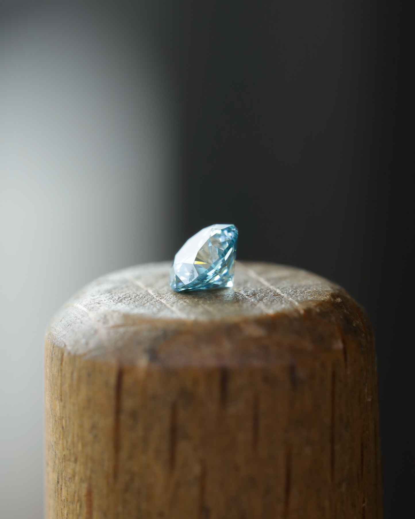 アイスブルーダイヤモンド ルース 0.2ct
