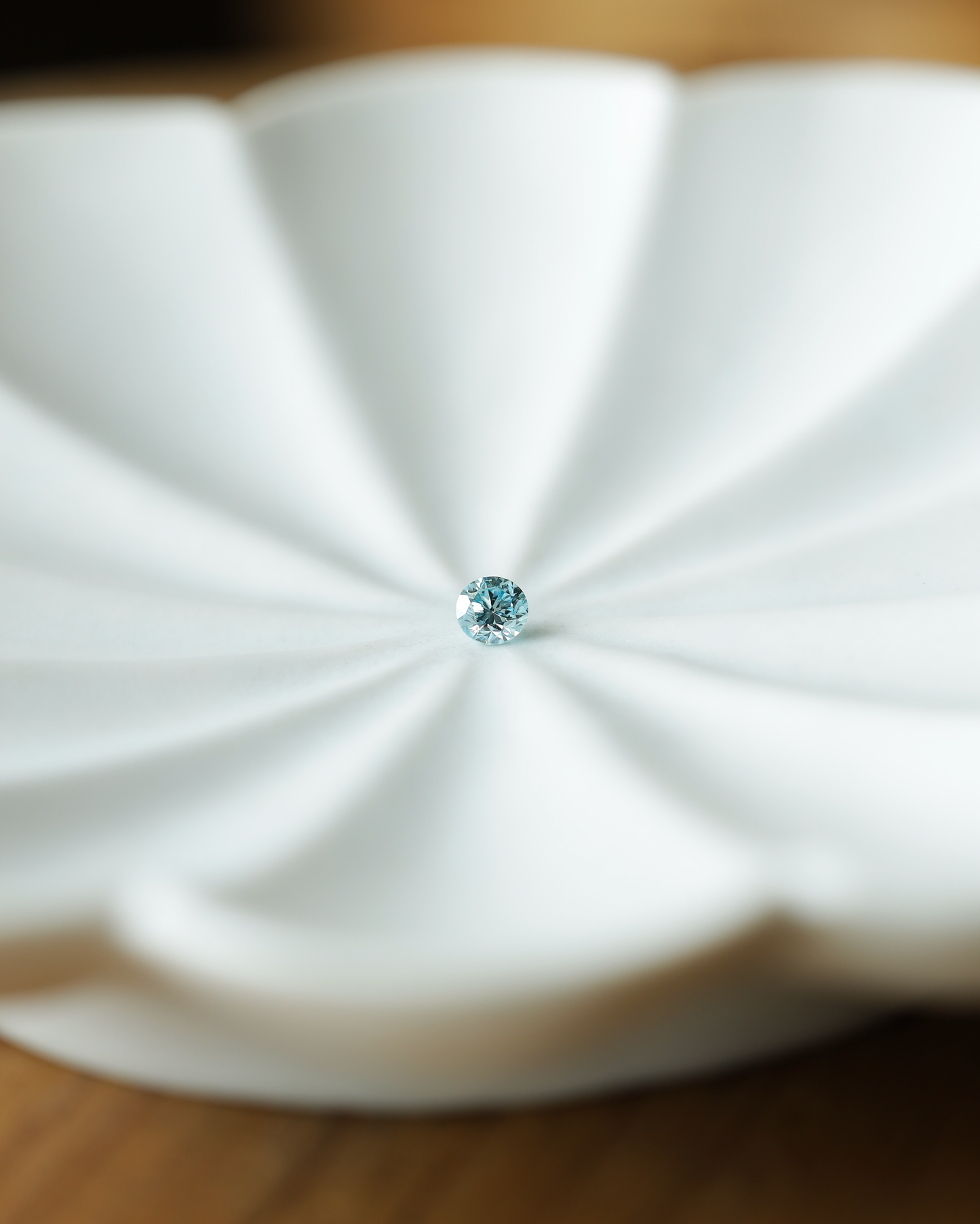 アイスブルーダイヤモンド ルース 0.2ct