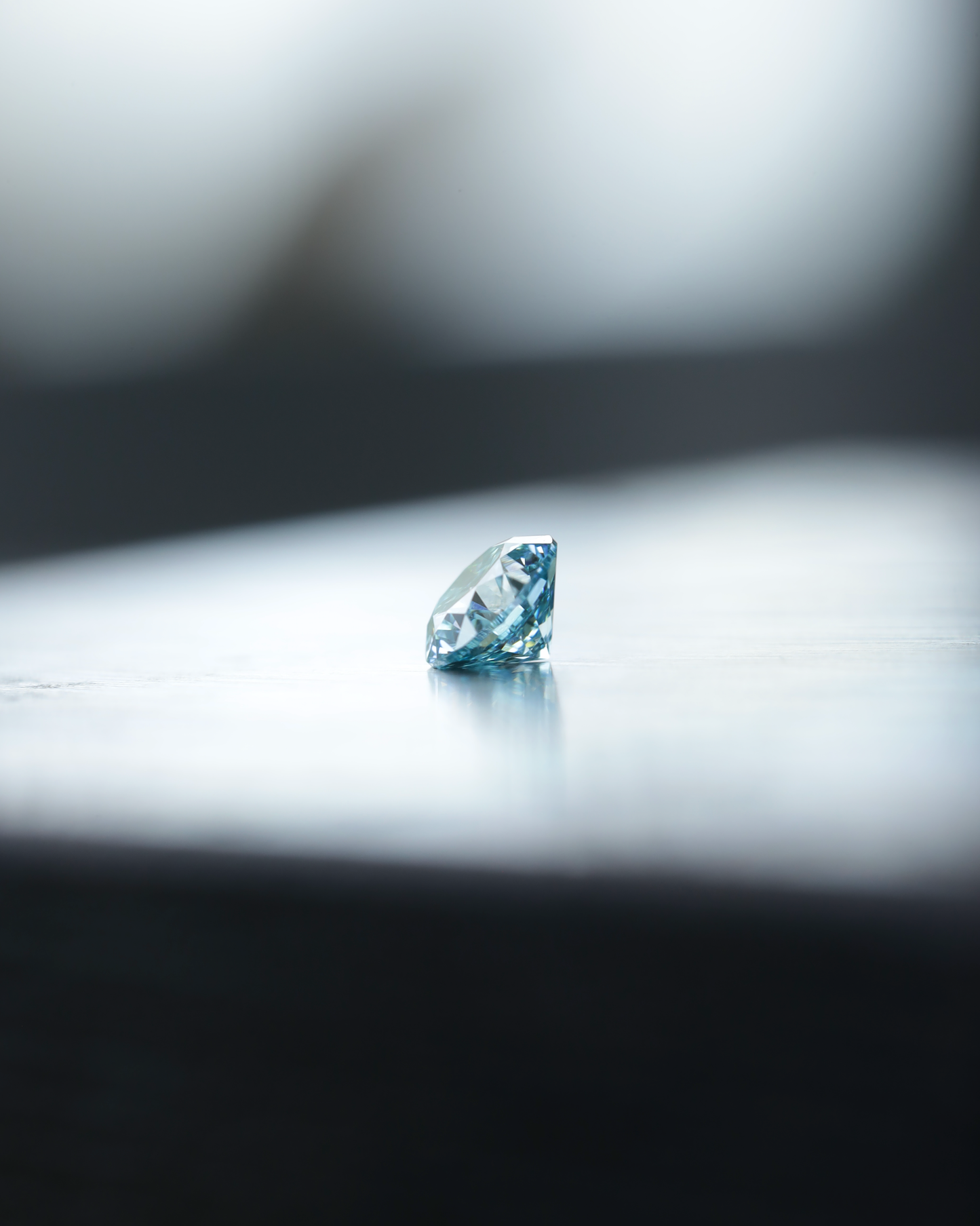 アイスブルーダイヤモンド ルース 0.2ct
