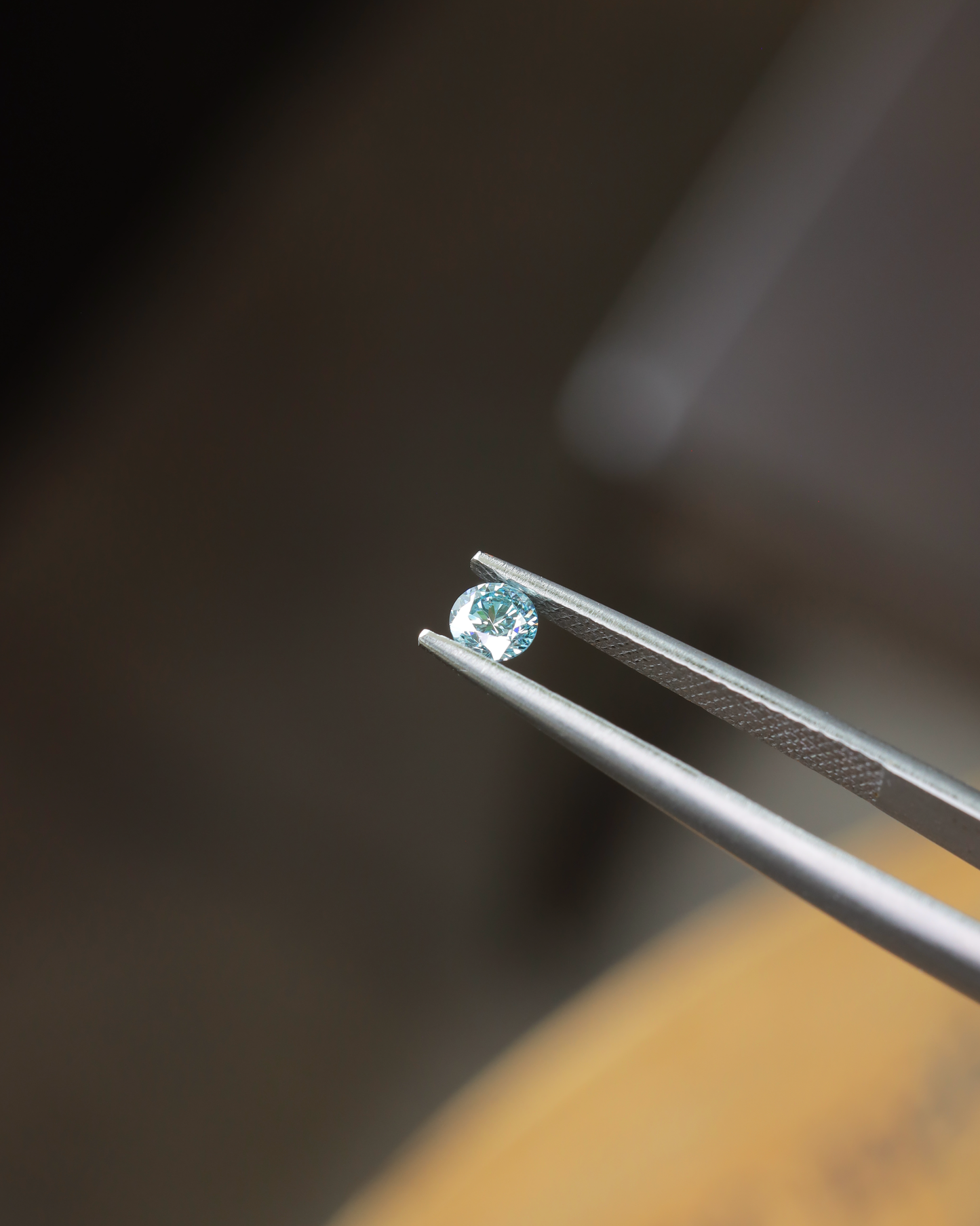 アイスブルーダイヤモンド ルース 0.2ct