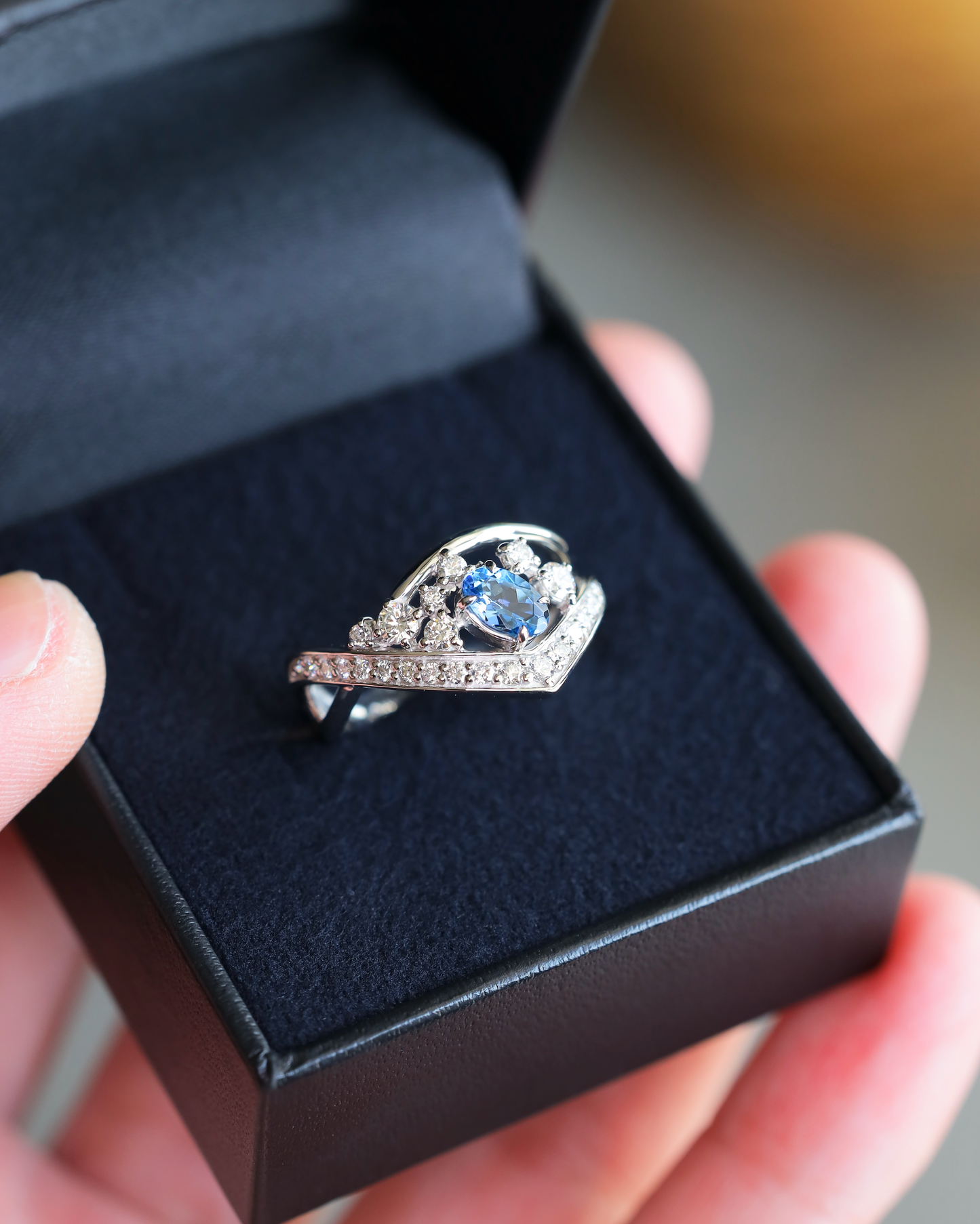 【スペシャル】アクアマリンサンタマリアPtリング