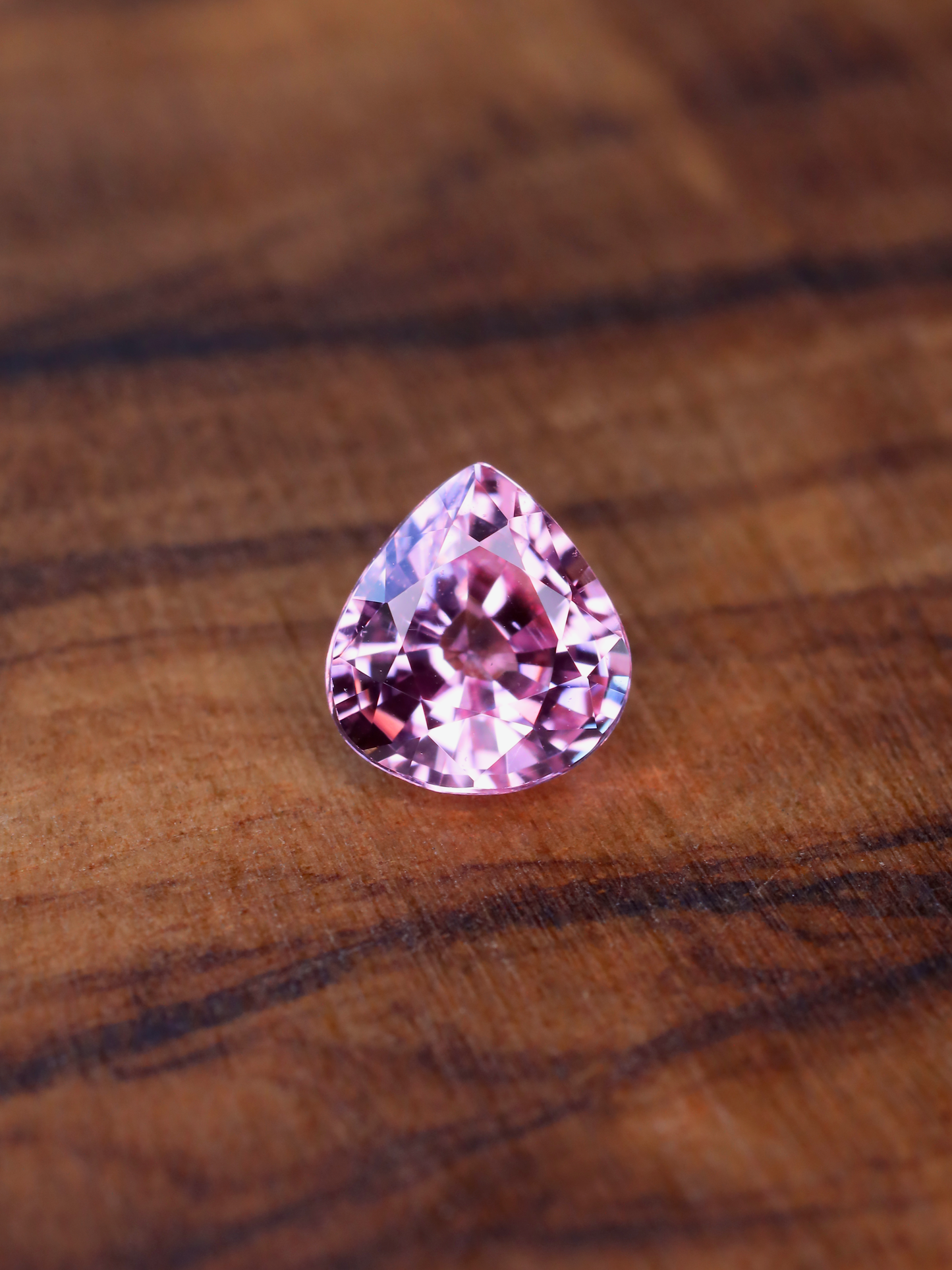 パパラチアサファイア ルース 0.423ct