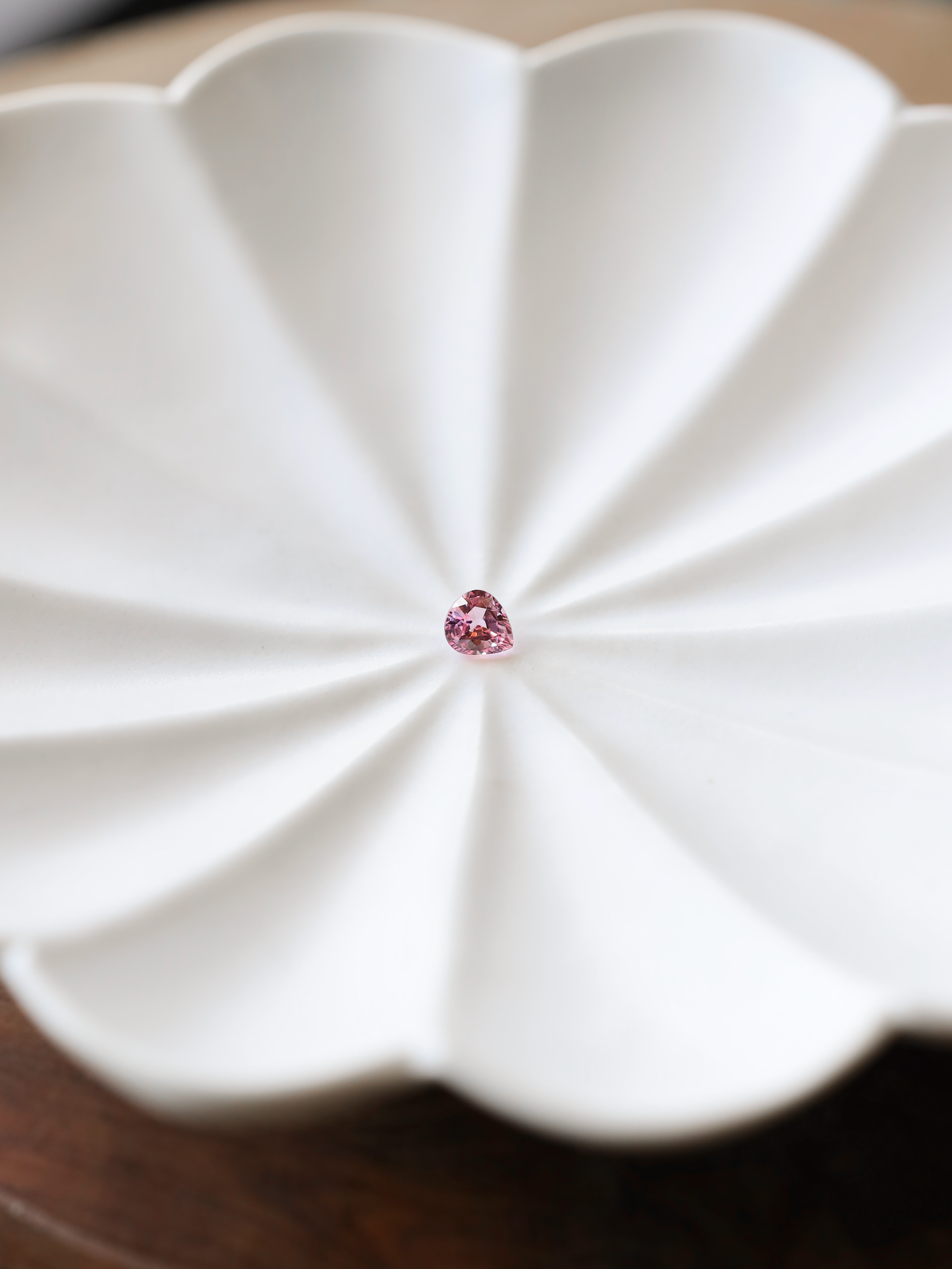 パパラチアサファイア ルース 0.423ct