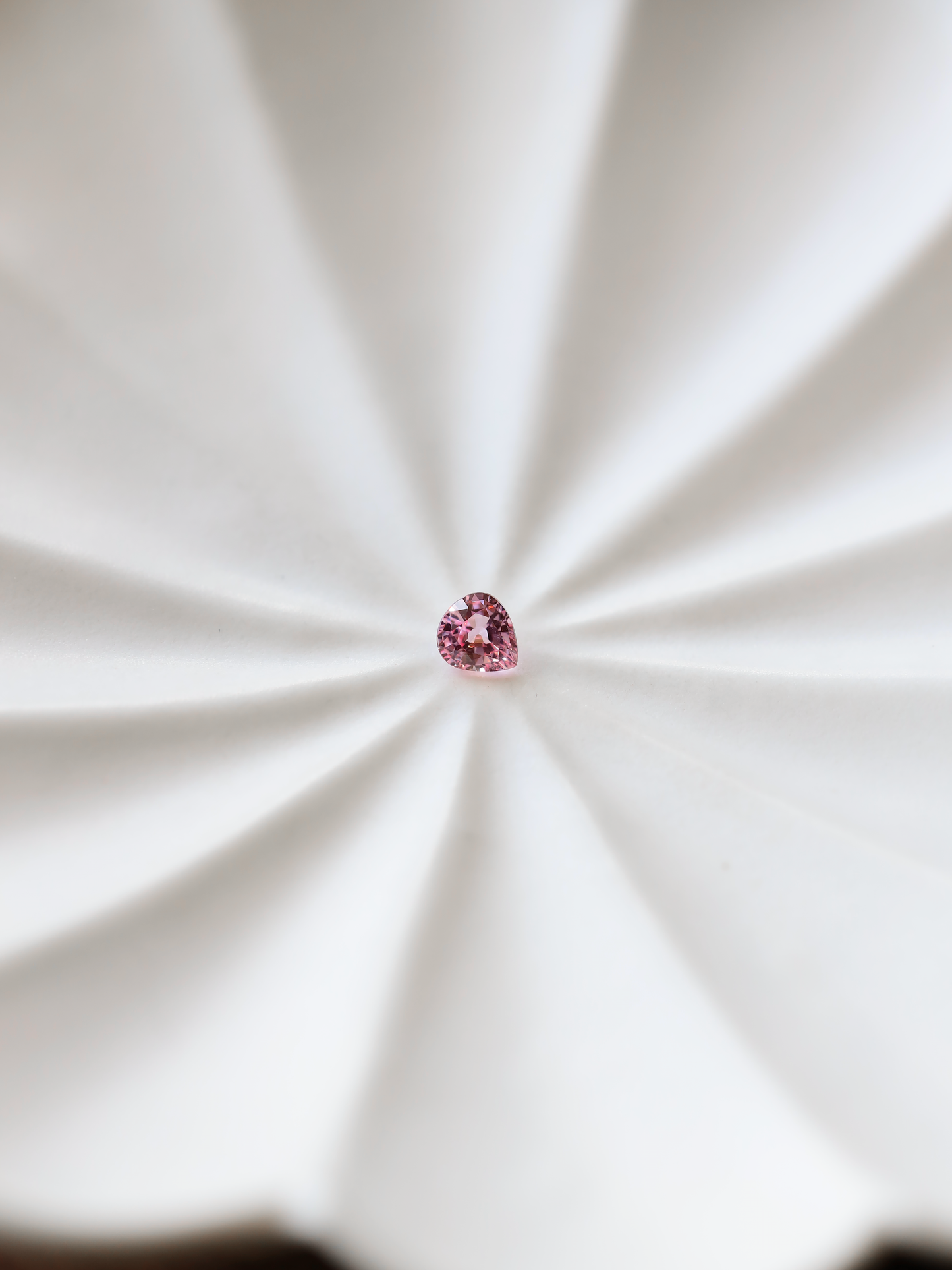 パパラチアサファイア ルース 0.423ct