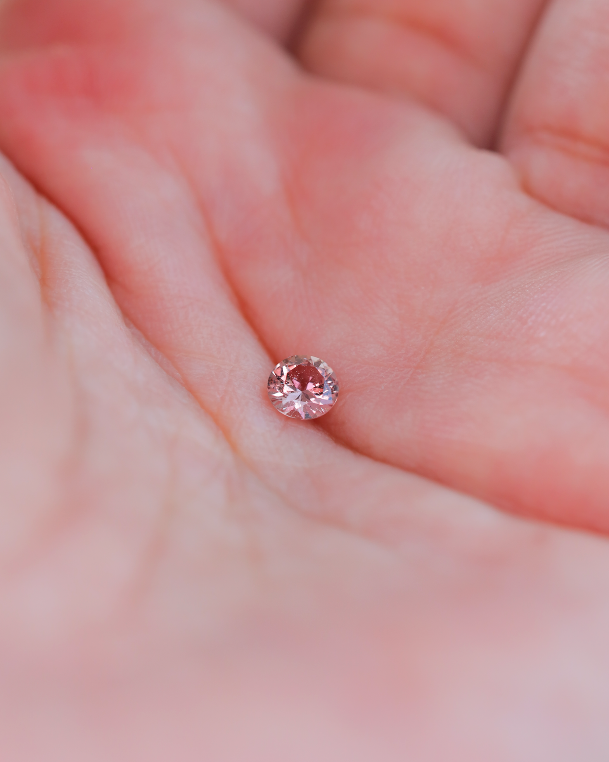 パパラチアサファイア ルース 0.341ct
