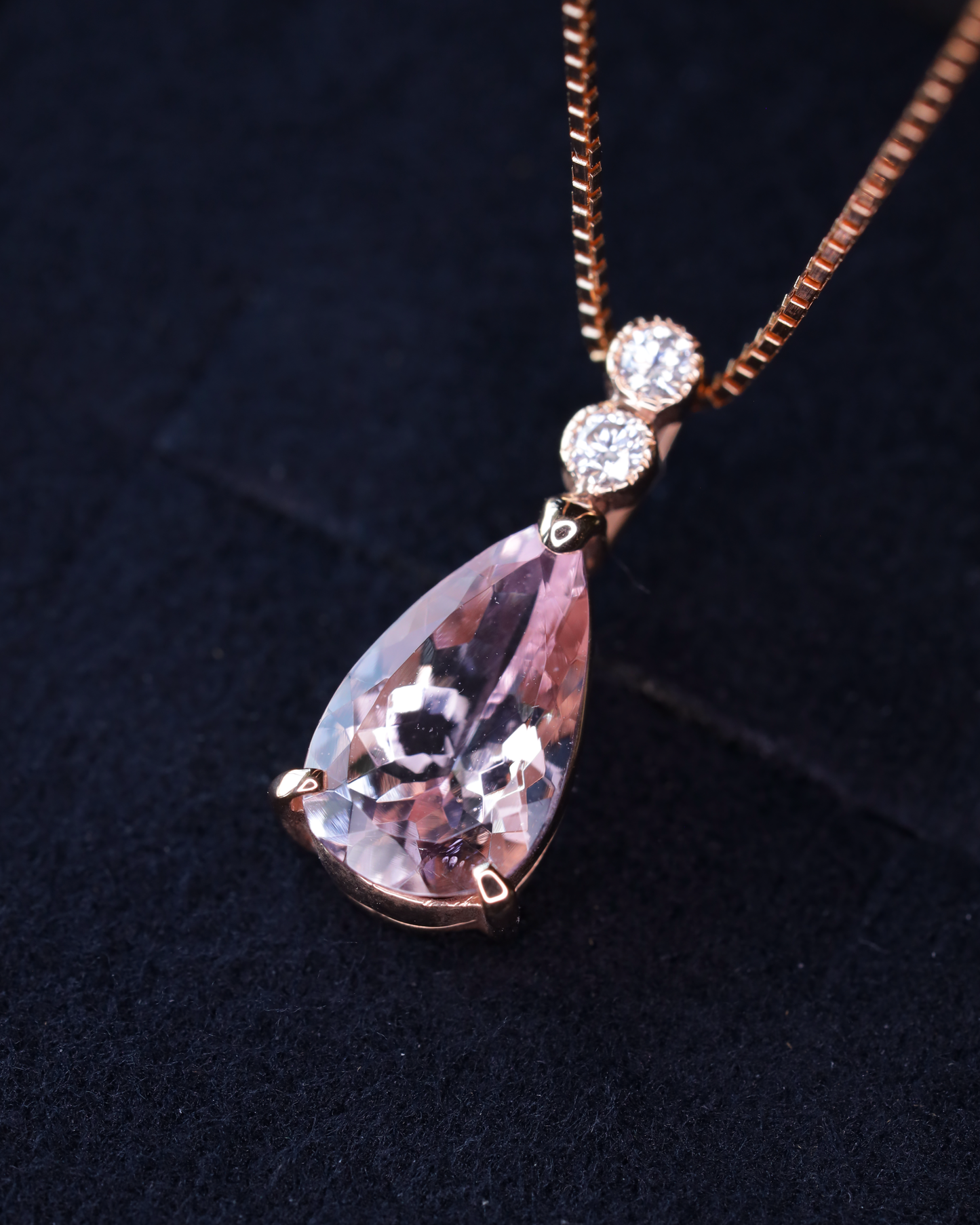【スペシャル】モルガナイトK18PGペンダント