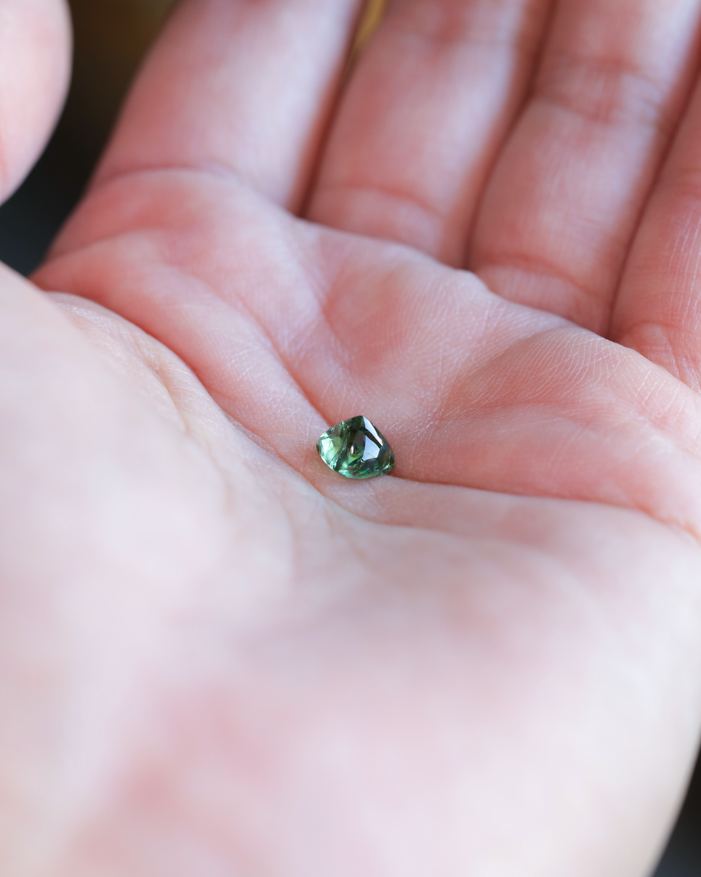 グリーンアパタイト ルース 1.58ct