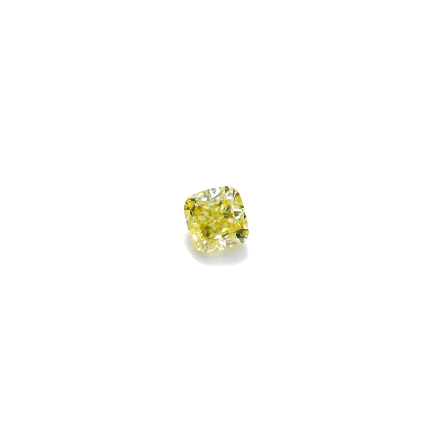 ファンシービビッドイエローダイヤモンド ルース 0.130ct