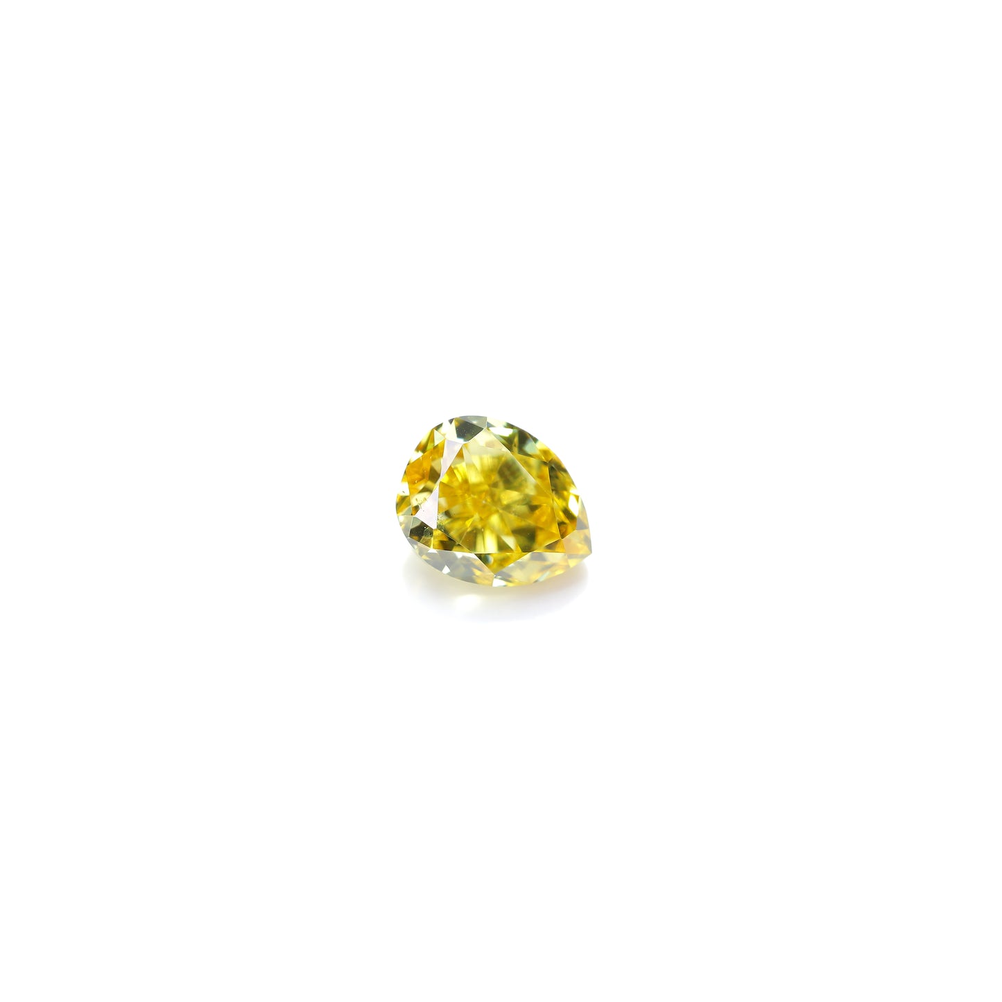 ファンシービビッドイエローダイヤモンド ルース 0.225ct