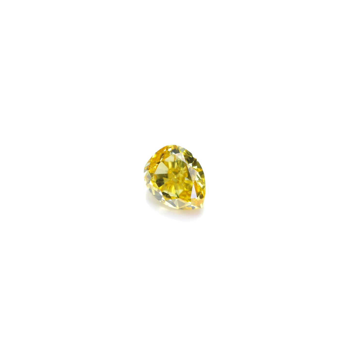 ファンシービビッドイエローダイヤモンド ルース 0.225ct