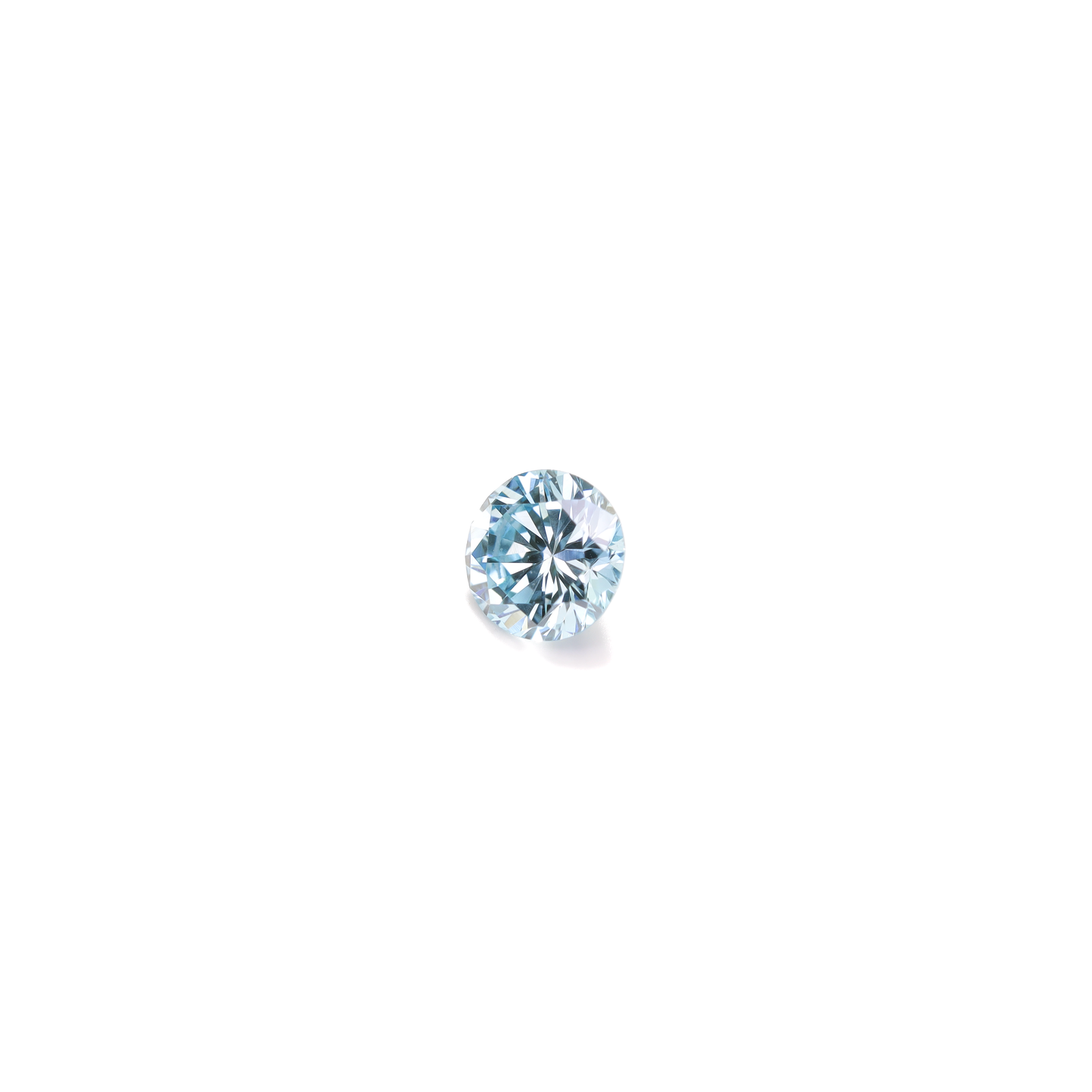 アイスブルーダイヤモンド ルース 0.1ct