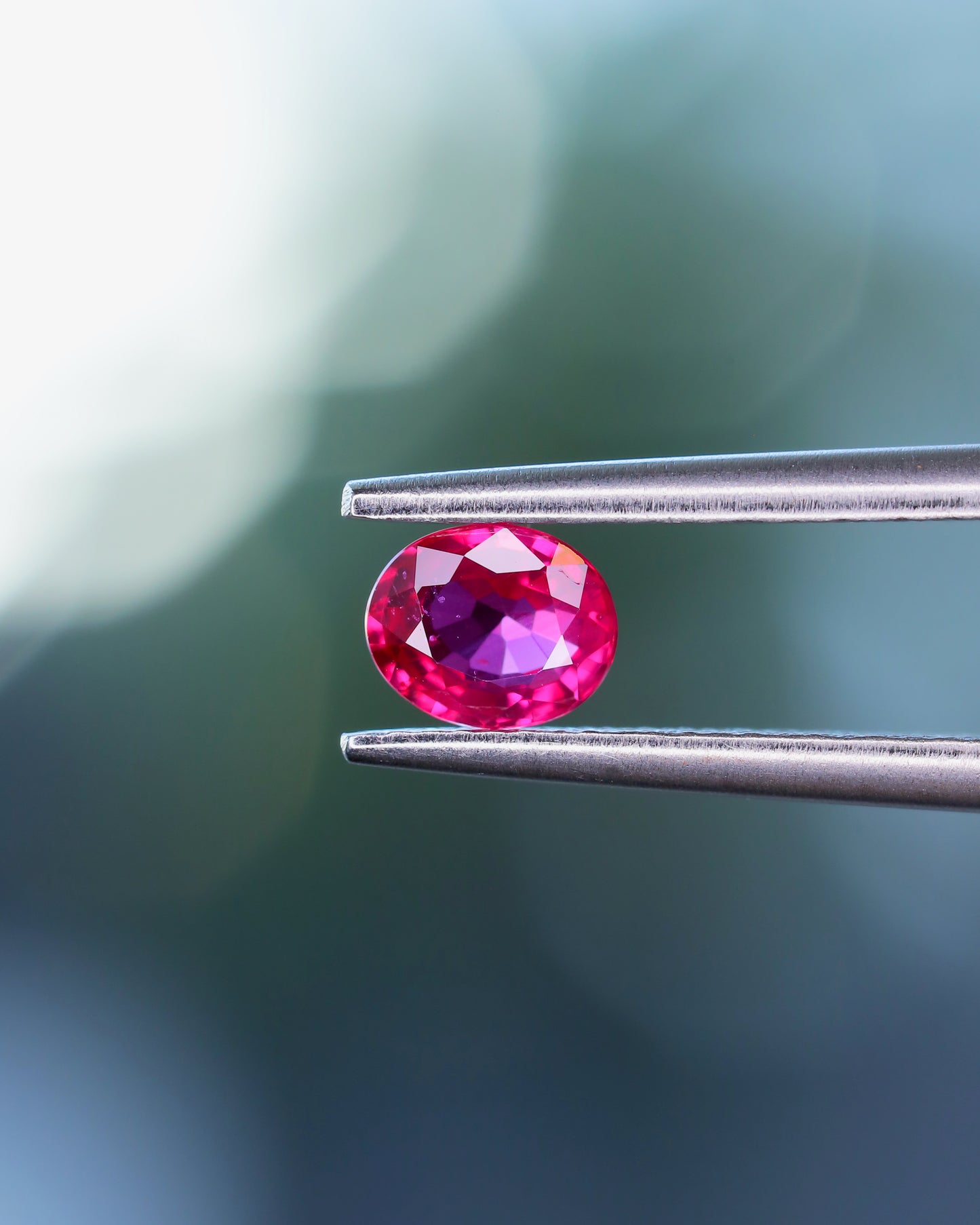 非加熱ピジョンブラッドルビー ルース 0.35ct 鑑別書付