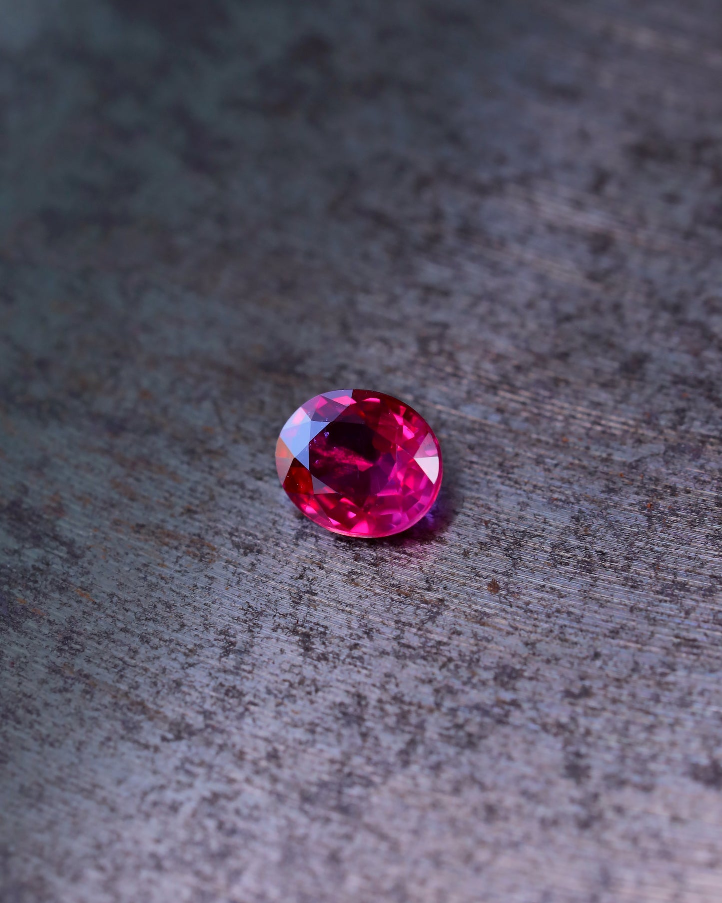 非加熱ピジョンブラッドルビー ルース 0.35ct 鑑別書付