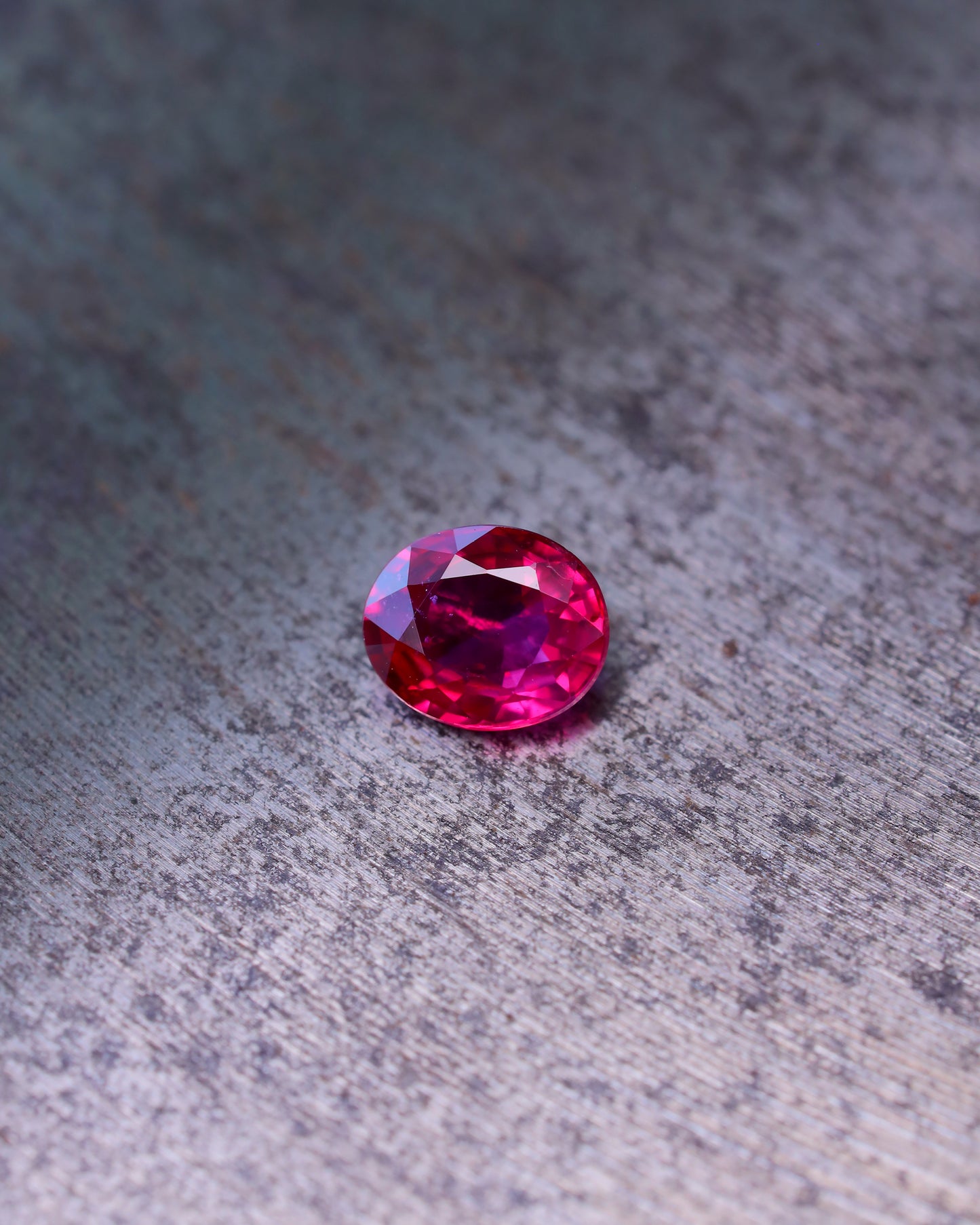 非加熱ピジョンブラッドルビー ルース 0.35ct 鑑別書付