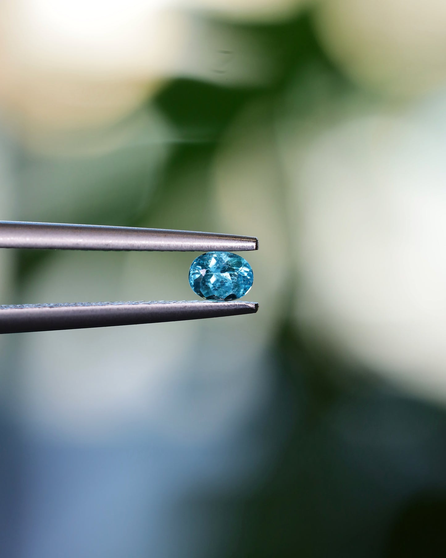 ブラジル産パライバトルマリン ルース 0.12ct 鑑別書付