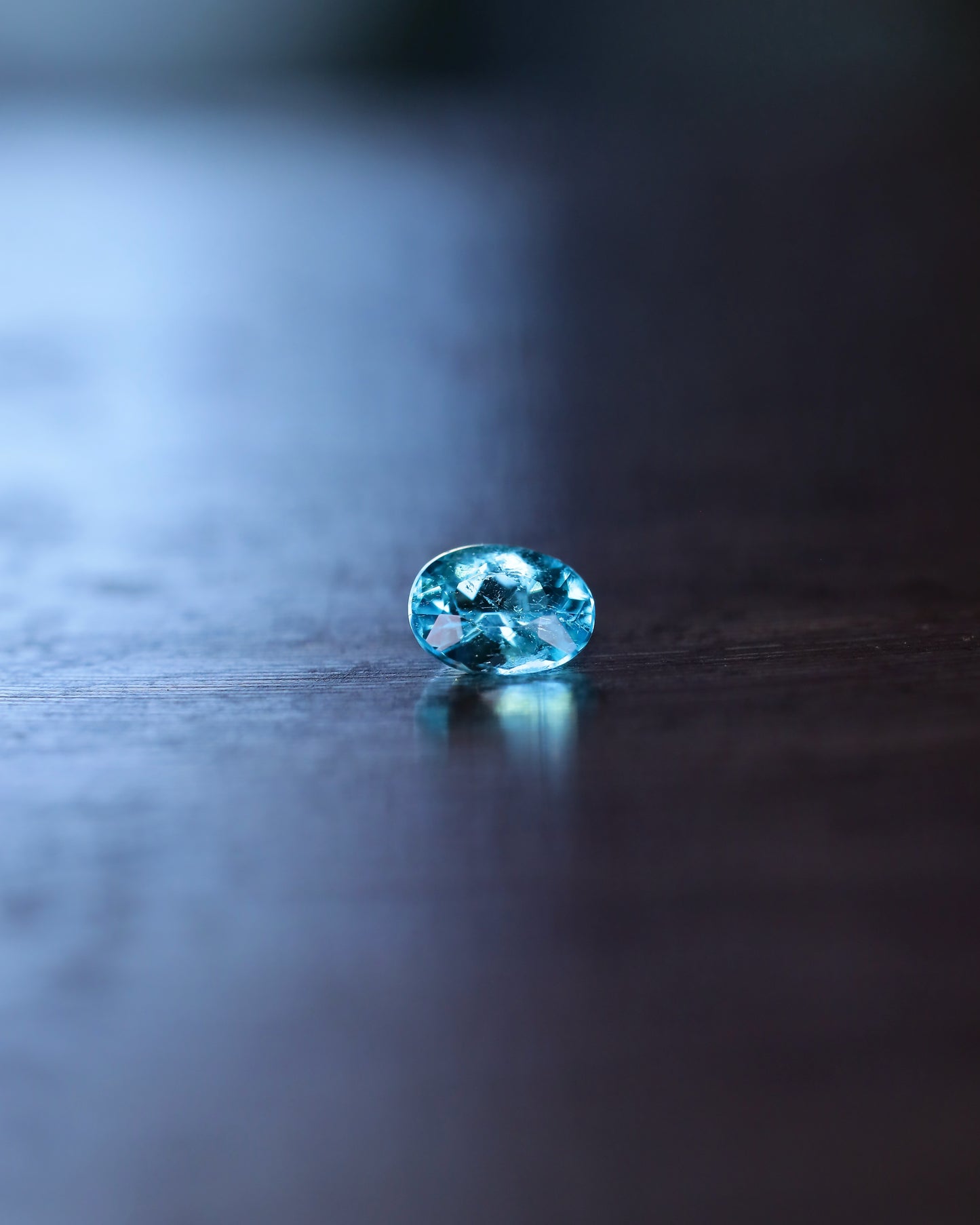 ブラジル産パライバトルマリン ルース 0.12ct 鑑別書付