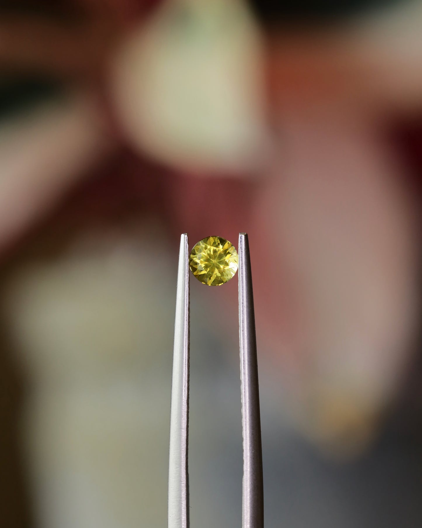 パラサイトペリドット ルース 0.25ct 鑑別書付き