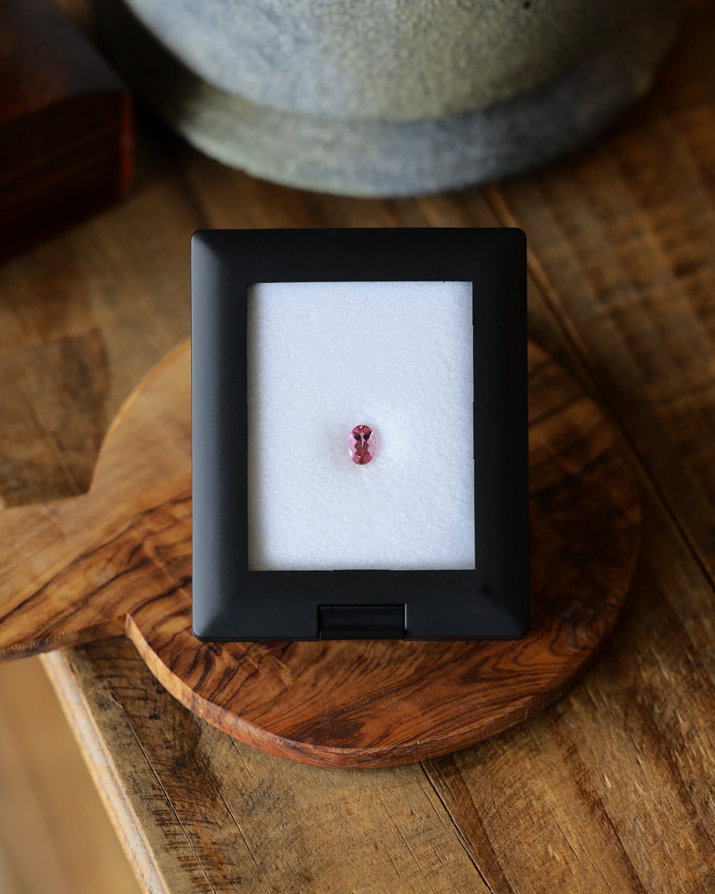 インペリアルトパーズ ルース 0.8ct