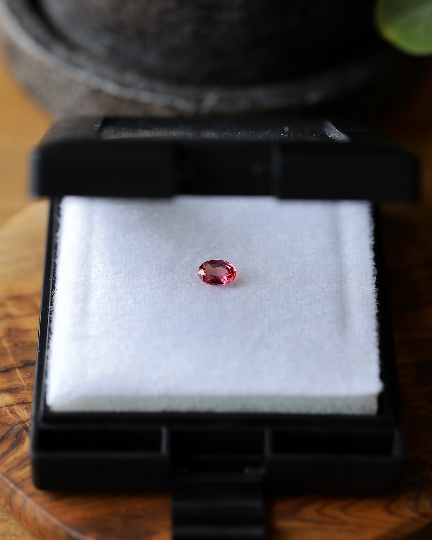 パパラチアサファイア ルース 0.79ct 鑑別書付き