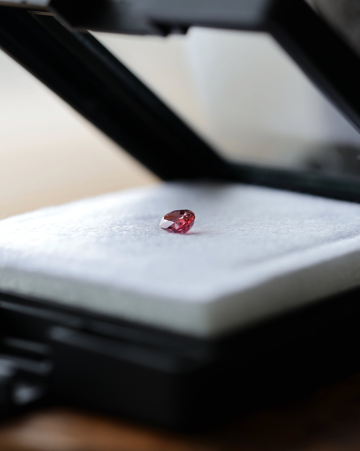 パパラチアサファイア ルース 0.79ct 鑑別書付き