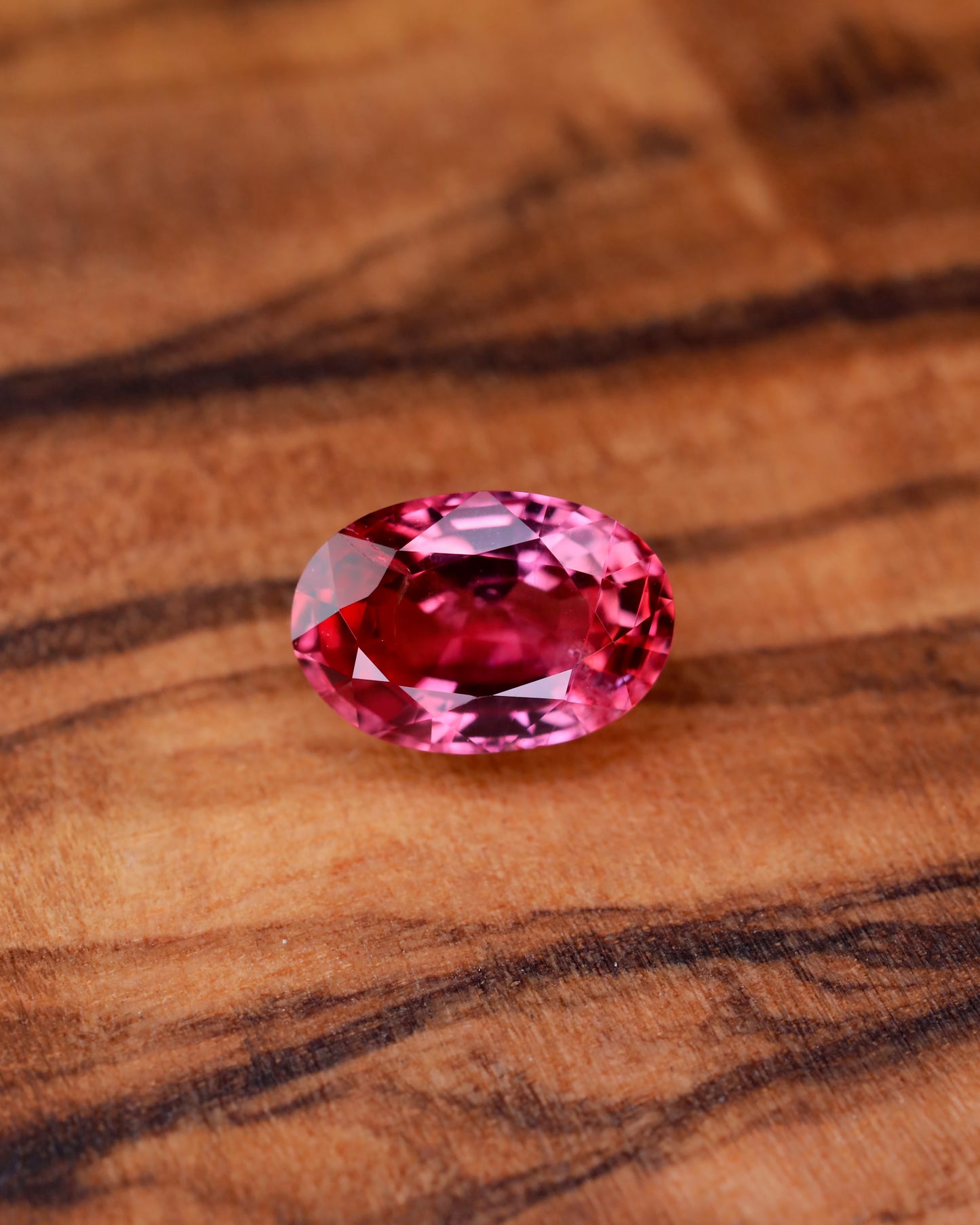 パパラチアサファイア ルース 0.79ct 鑑別書付き