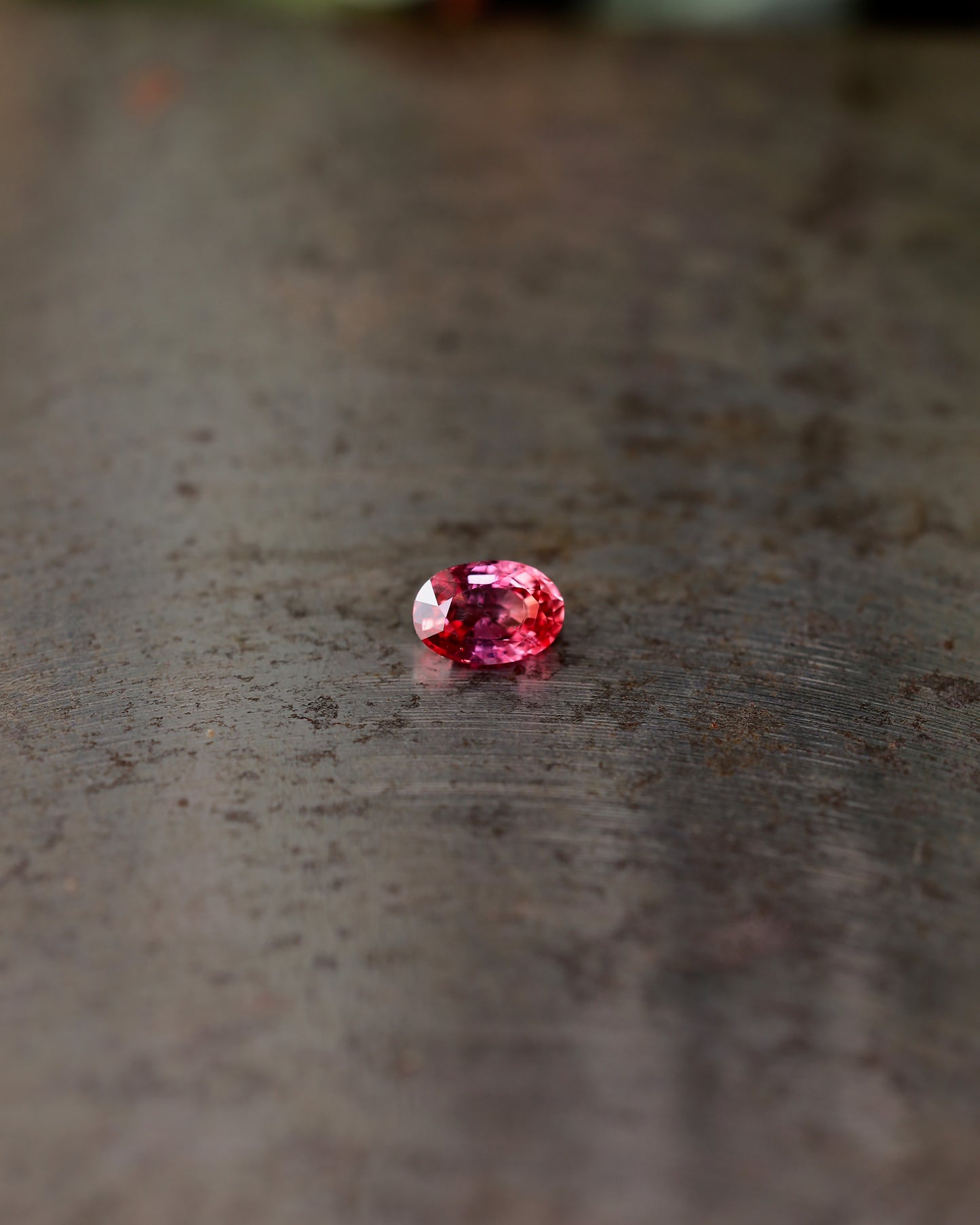 パパラチアサファイア ルース 0.79ct 鑑別書付き