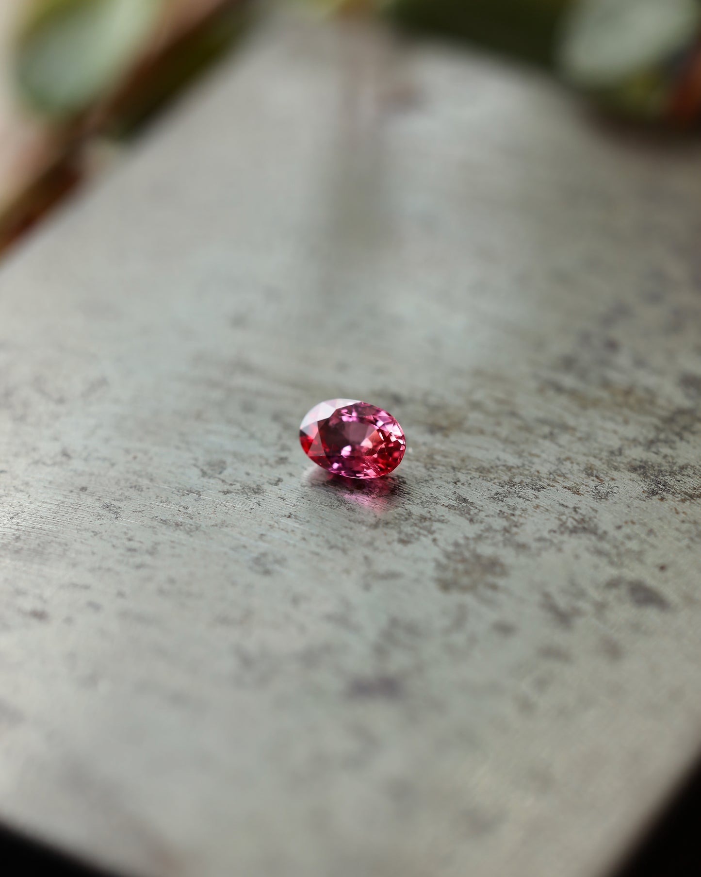 パパラチアサファイア ルース 0.79ct 鑑別書付き