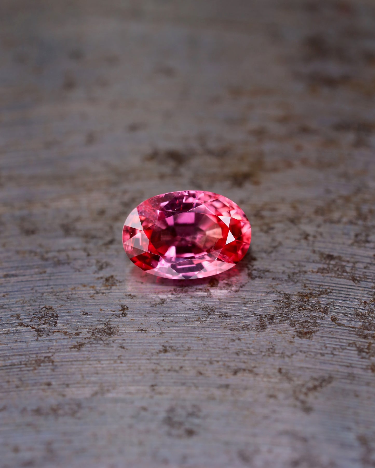 パパラチアサファイア ルース 0.79ct 鑑別書付き