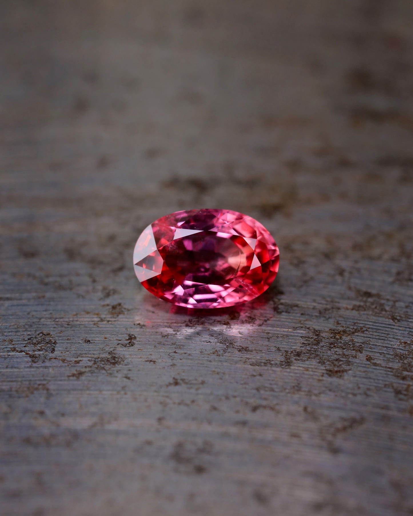 パパラチアサファイア ルース 0.79ct 鑑別書付き