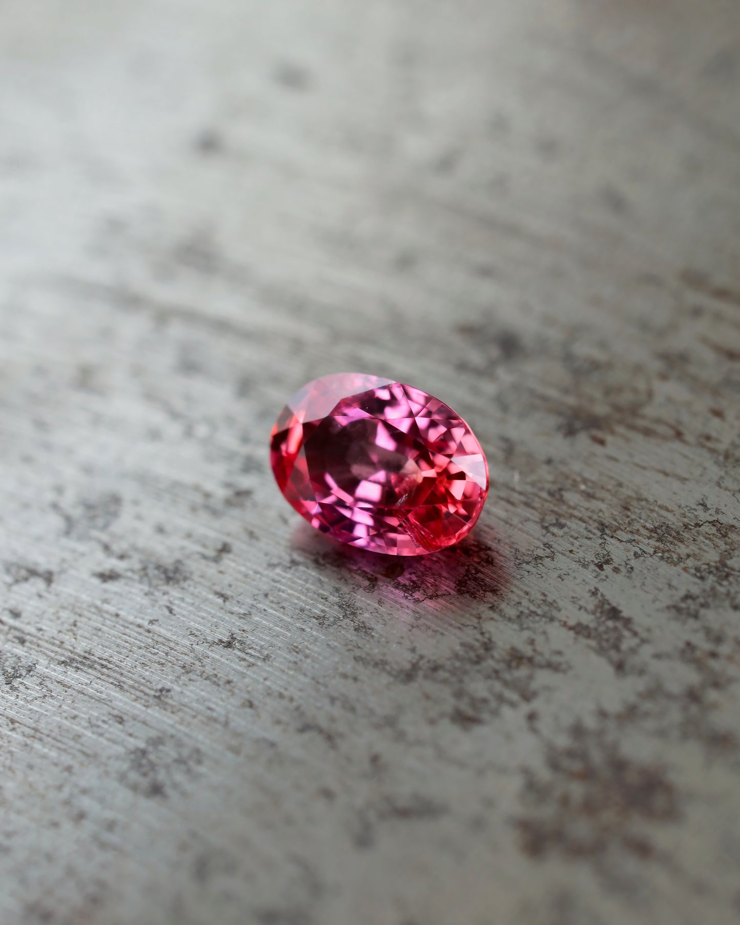 パパラチアサファイア ルース 0.79ct 鑑別書付き