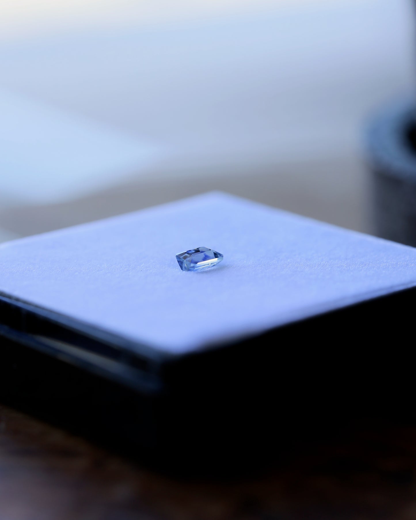 バイカラーサファイア ルース 0.53ct