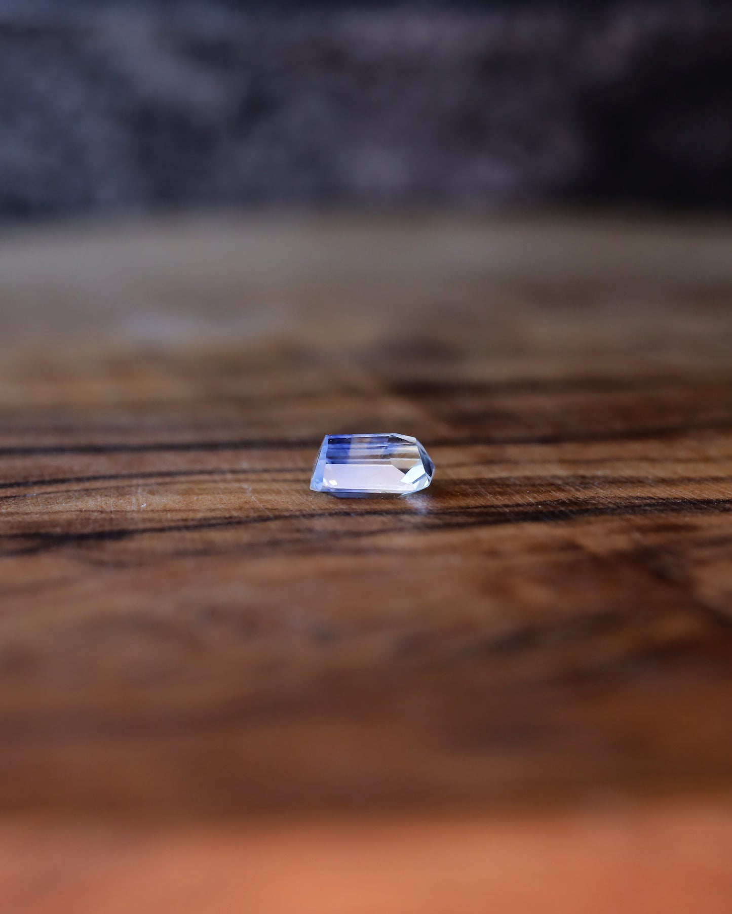 バイカラーサファイア ルース 0.53ct