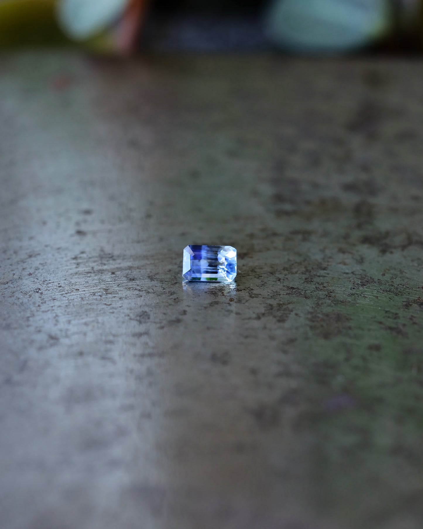 バイカラーサファイア ルース 0.53ct