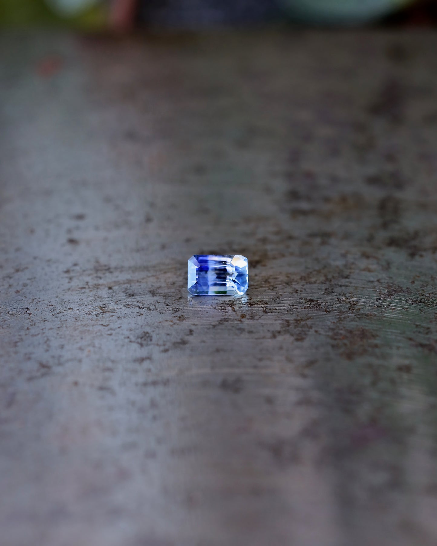 バイカラーサファイア ルース 0.53ct