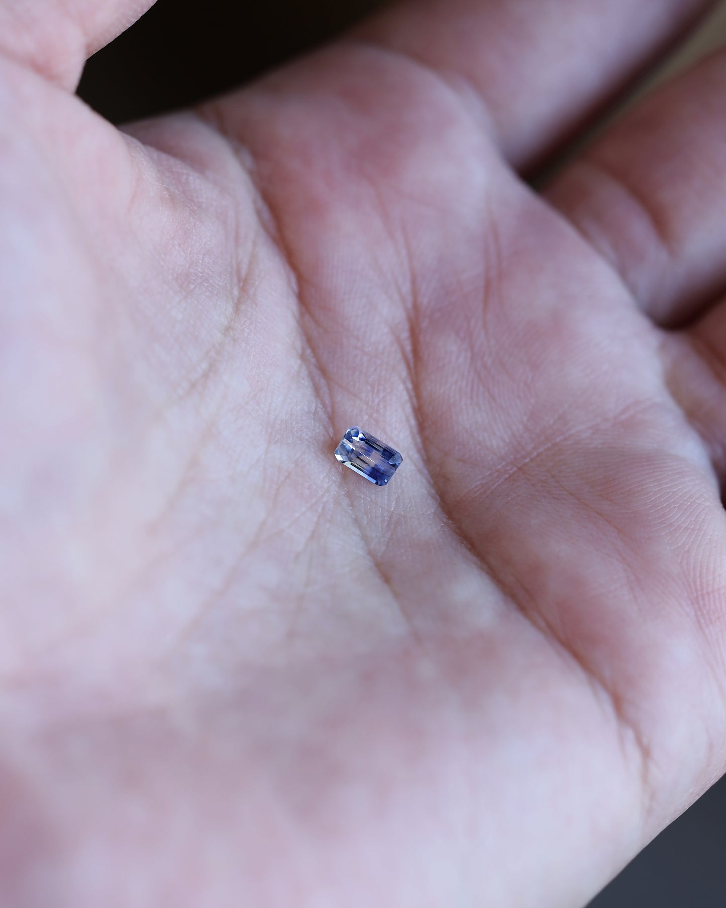 バイカラーサファイア ルース 0.53ct